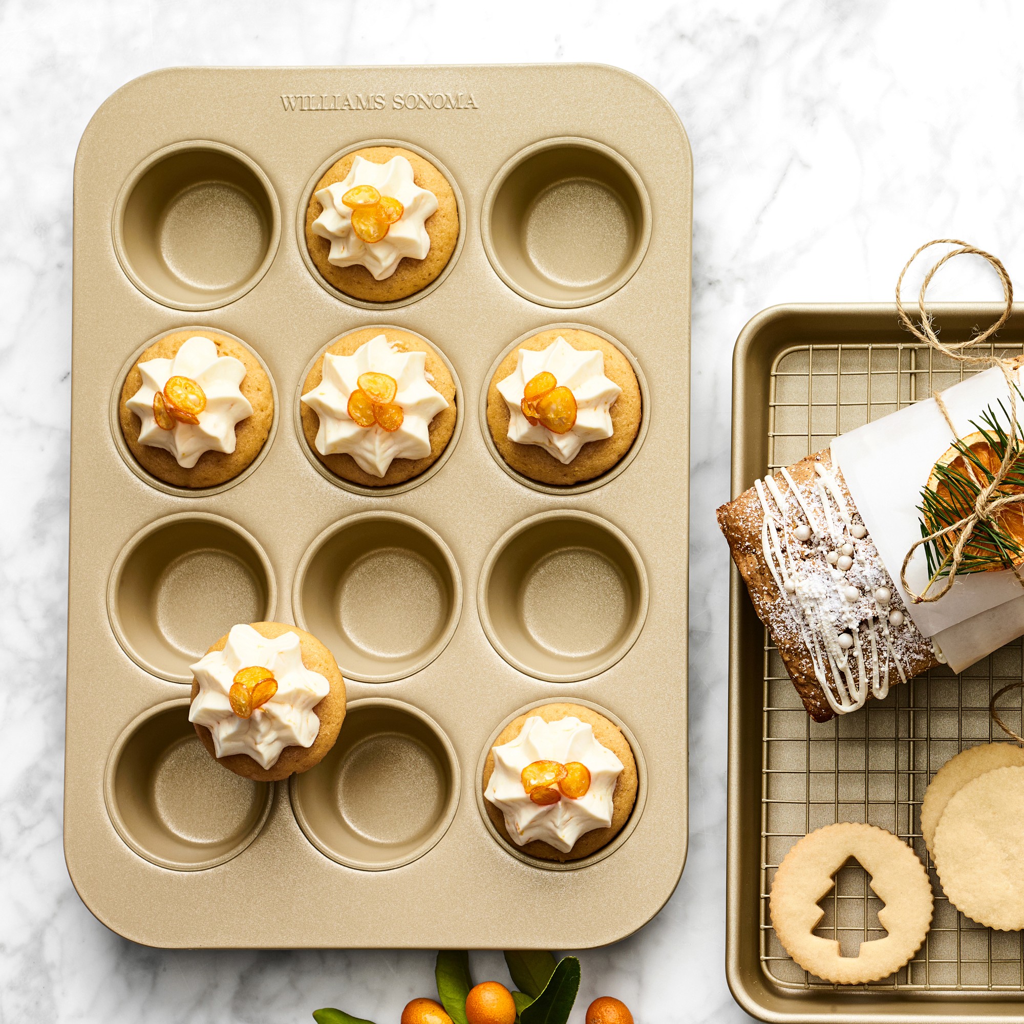 Williams Sonoma Goldtouch® Pro Nonstick Muffin Pan, 12-Well