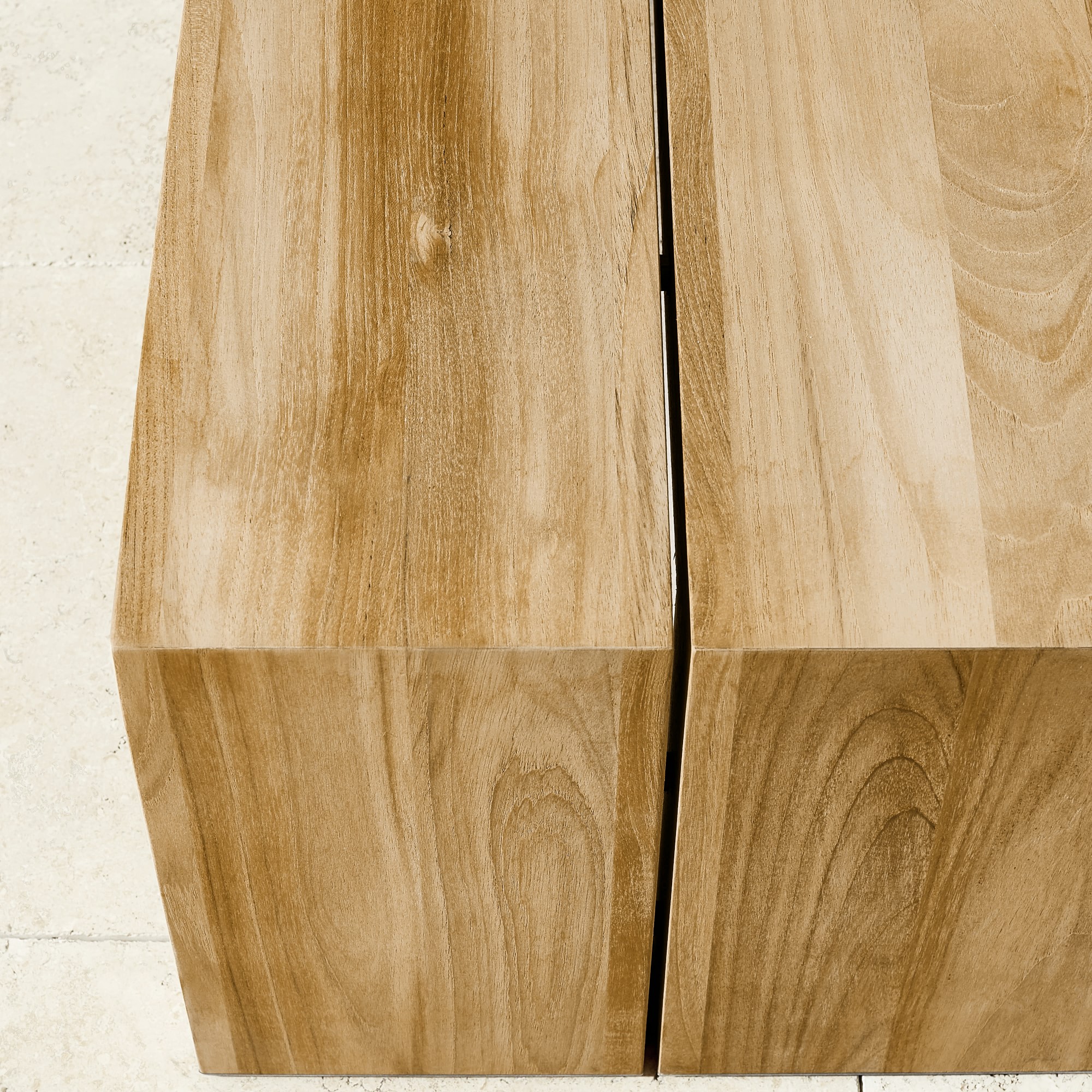 Larnaca Outdoor Teak Coffee Table (48-60)