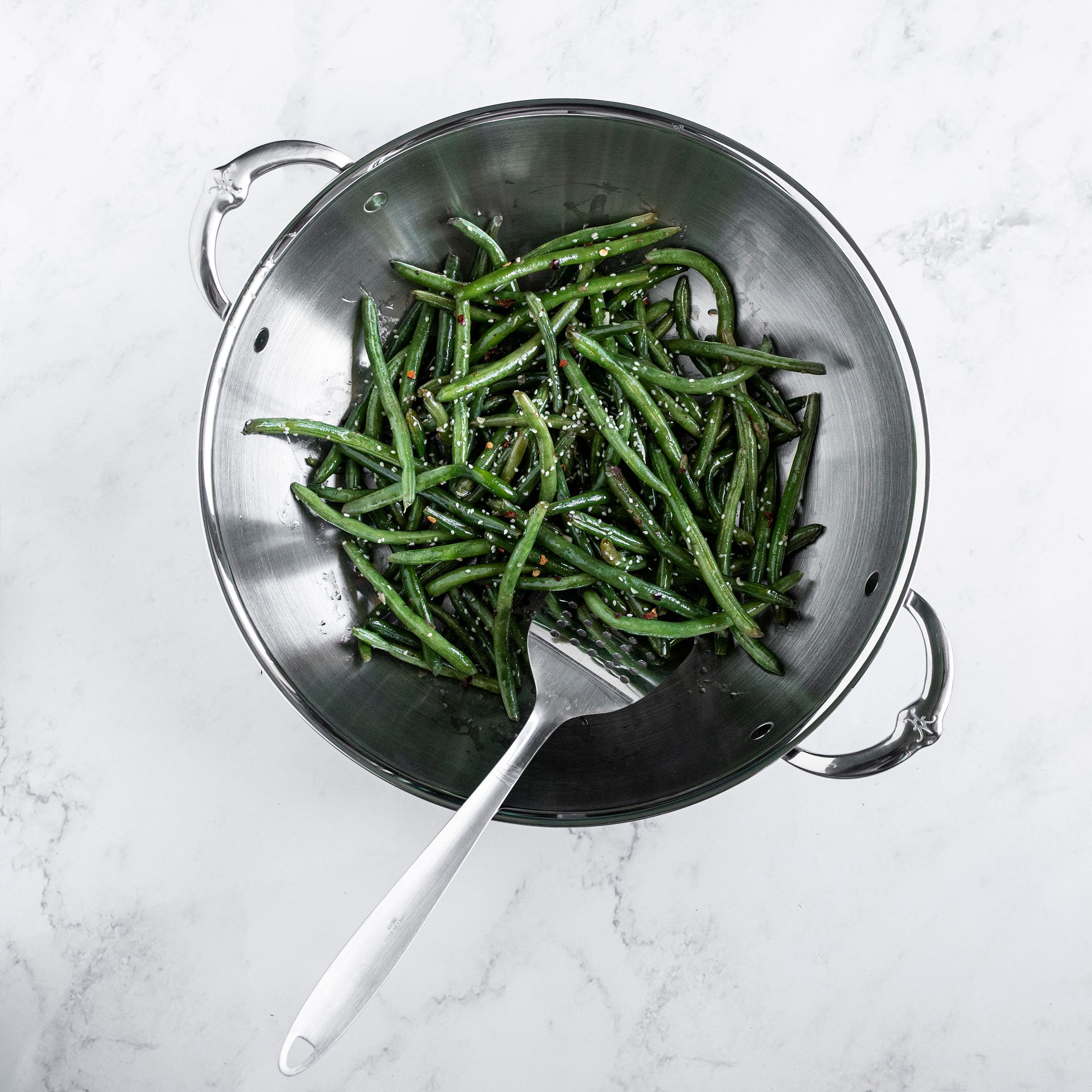 Hestan NanoBond® Titanium Stainless-Steel Wok with Lid, 14