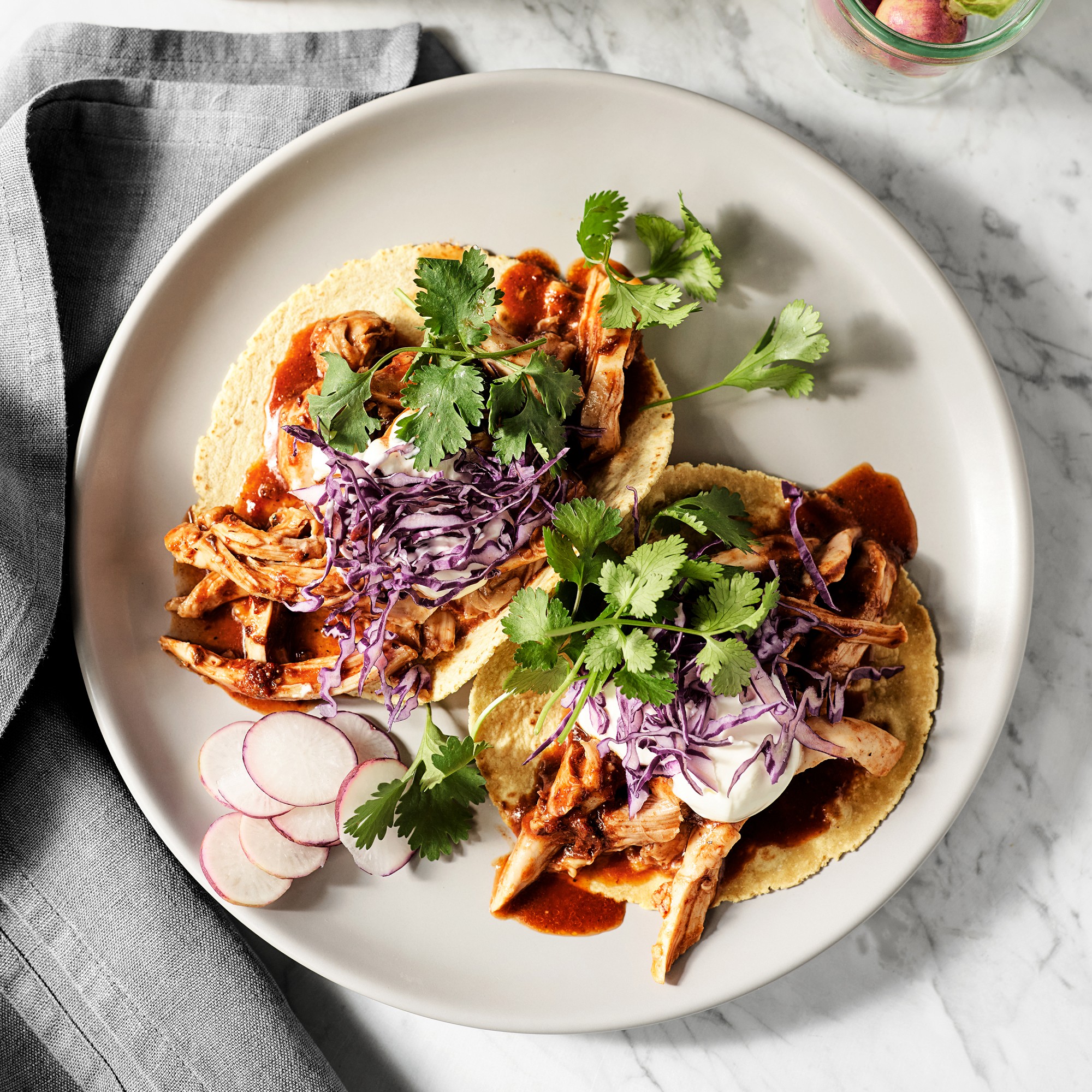 Open Kitchen by Williams Sonoma Matte Coupe Salad Plates, Set of 4