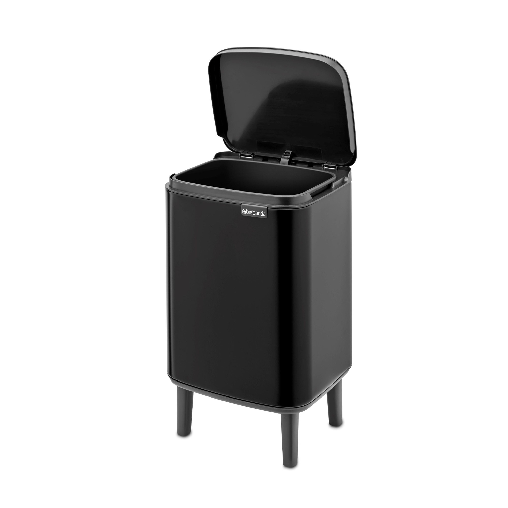 Brabantia Bo Hi Single Compartment Trash Can, 1.8-Gallon