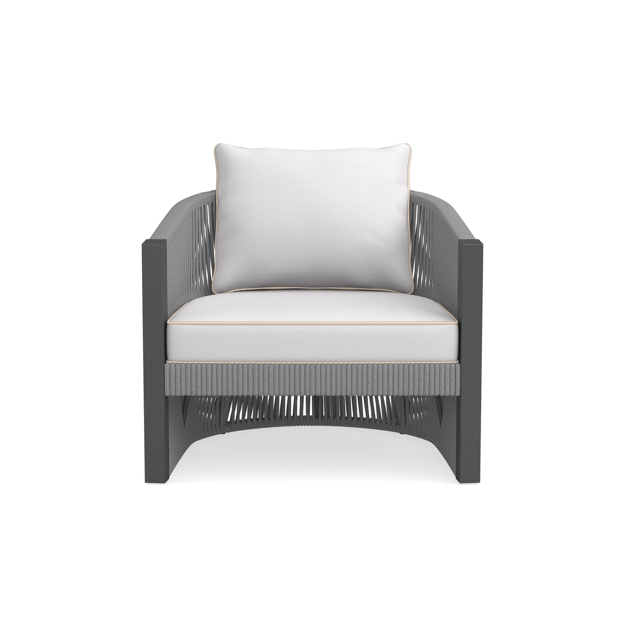 Pasadena Metal Club Chair Cushions