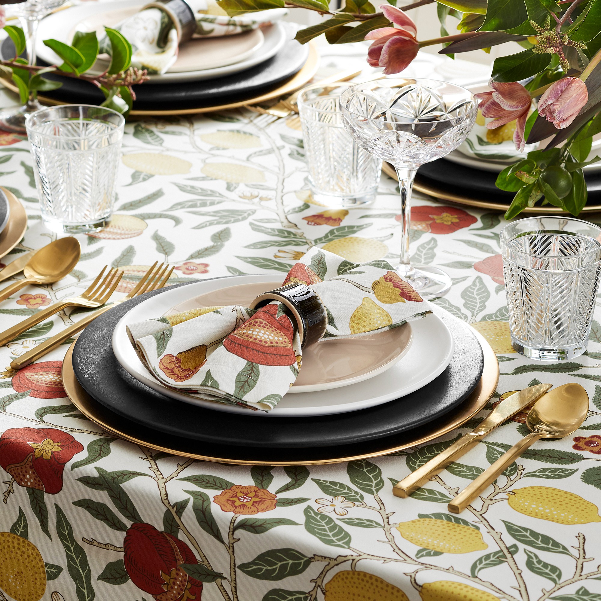 Morris & Co. x Williams Sonoma Bluebell Tablecloth