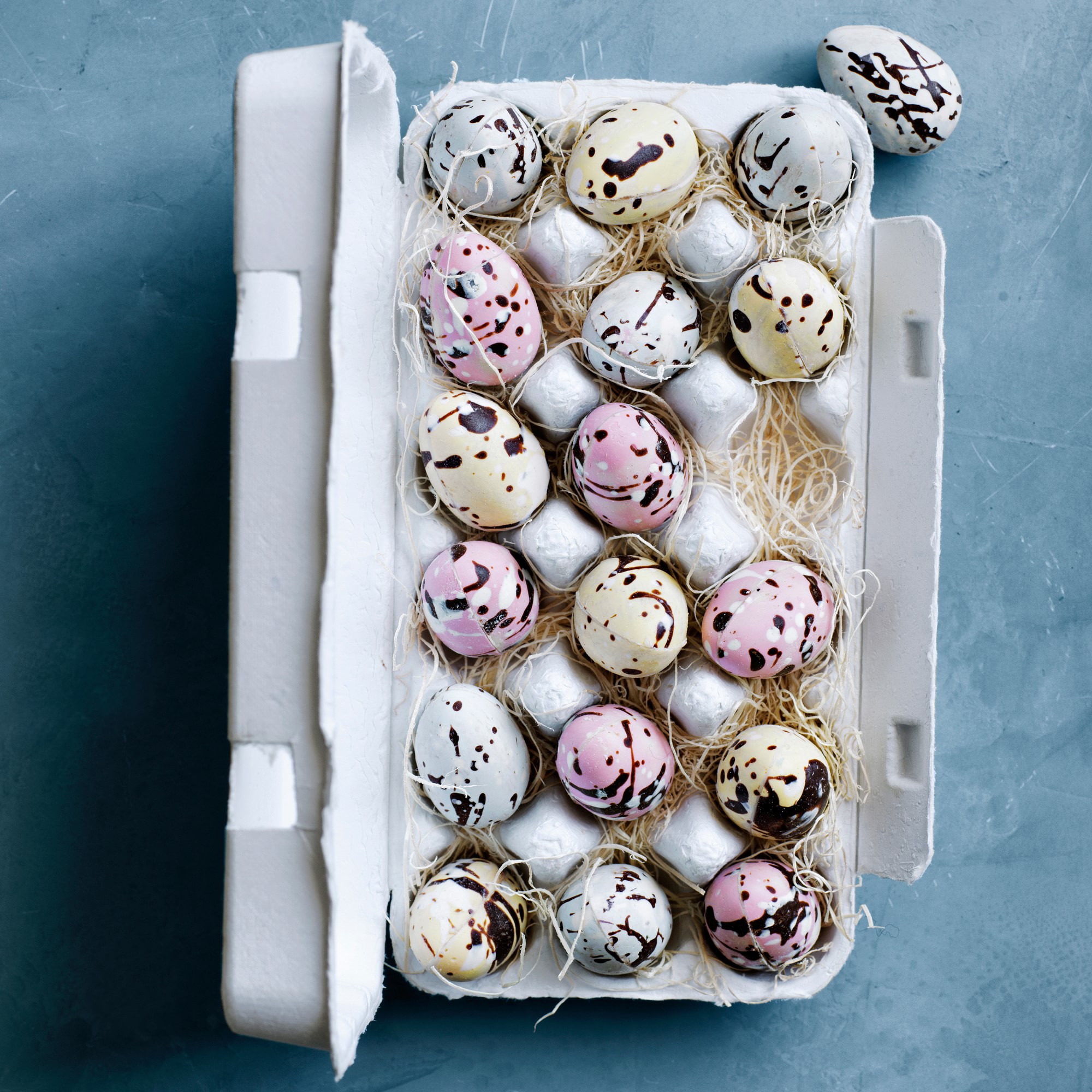 Knipschildt Assorted Pastel Chocolate Easter Egg Truffles