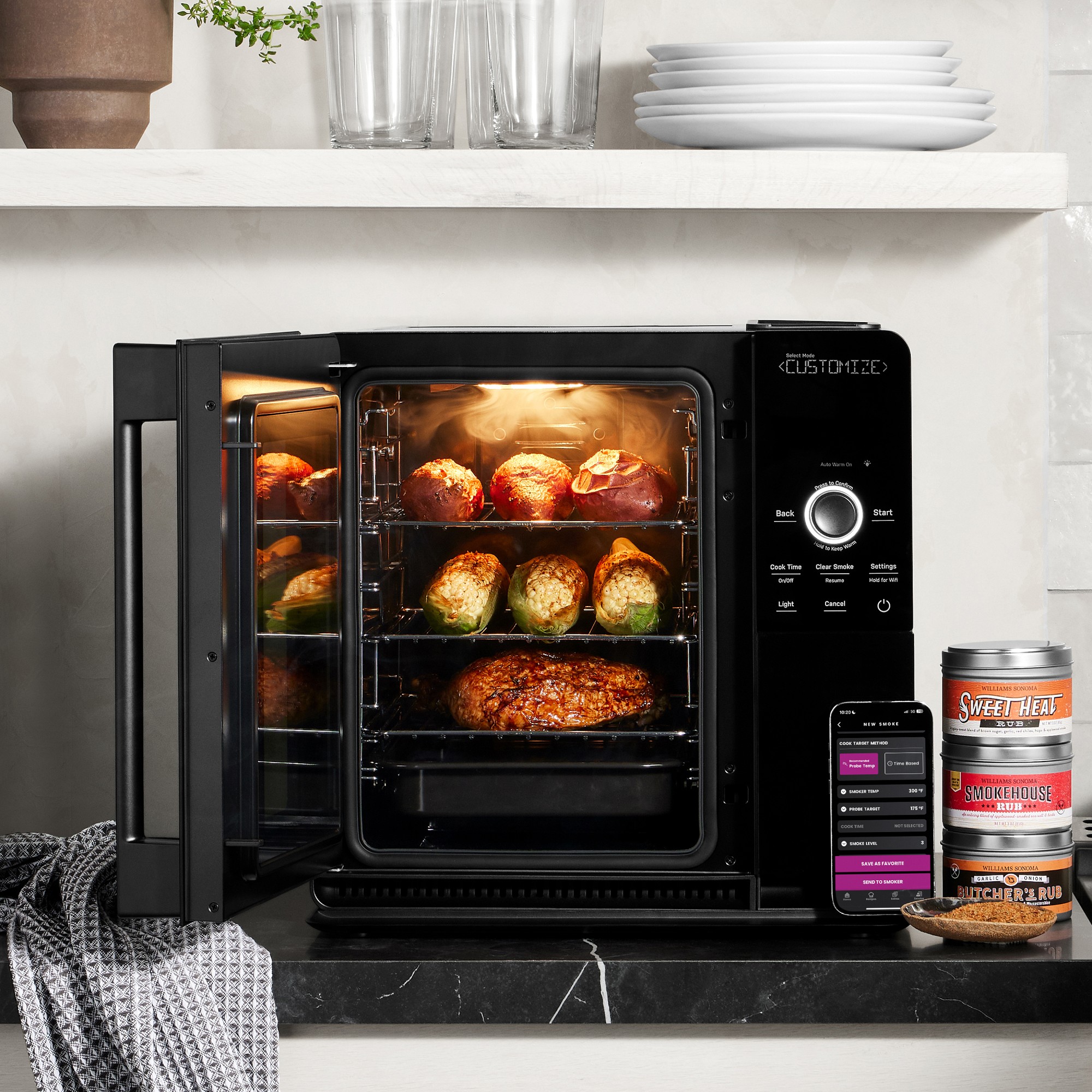 GE Profile™ Smart Indoor Smoker