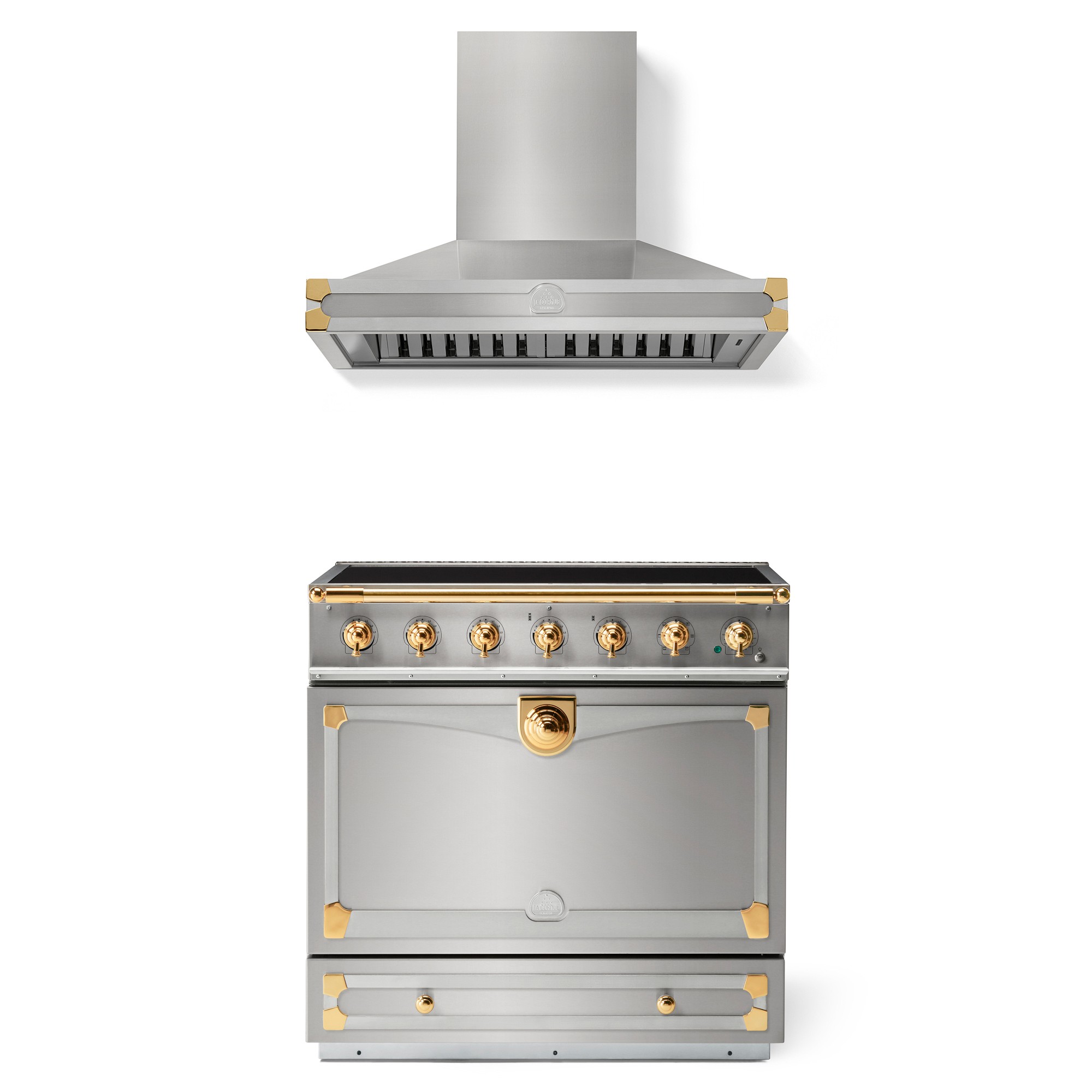 La Cornue CornuFé 90 Albertine Induction Range & Hood