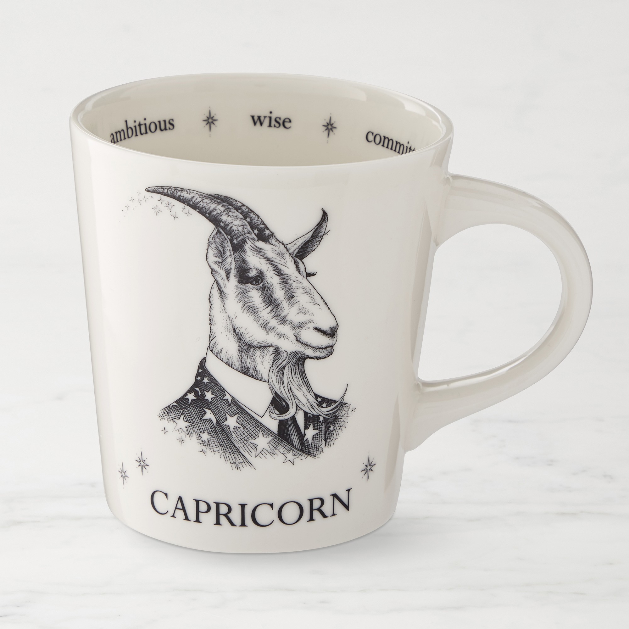 Rory Dobner x Williams Sonoma Zodiac Mug, Capricorn