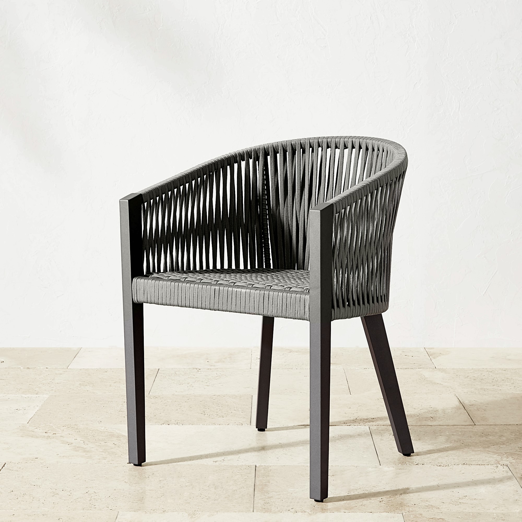 Pasadena Outdoor Metal Dining Armchair