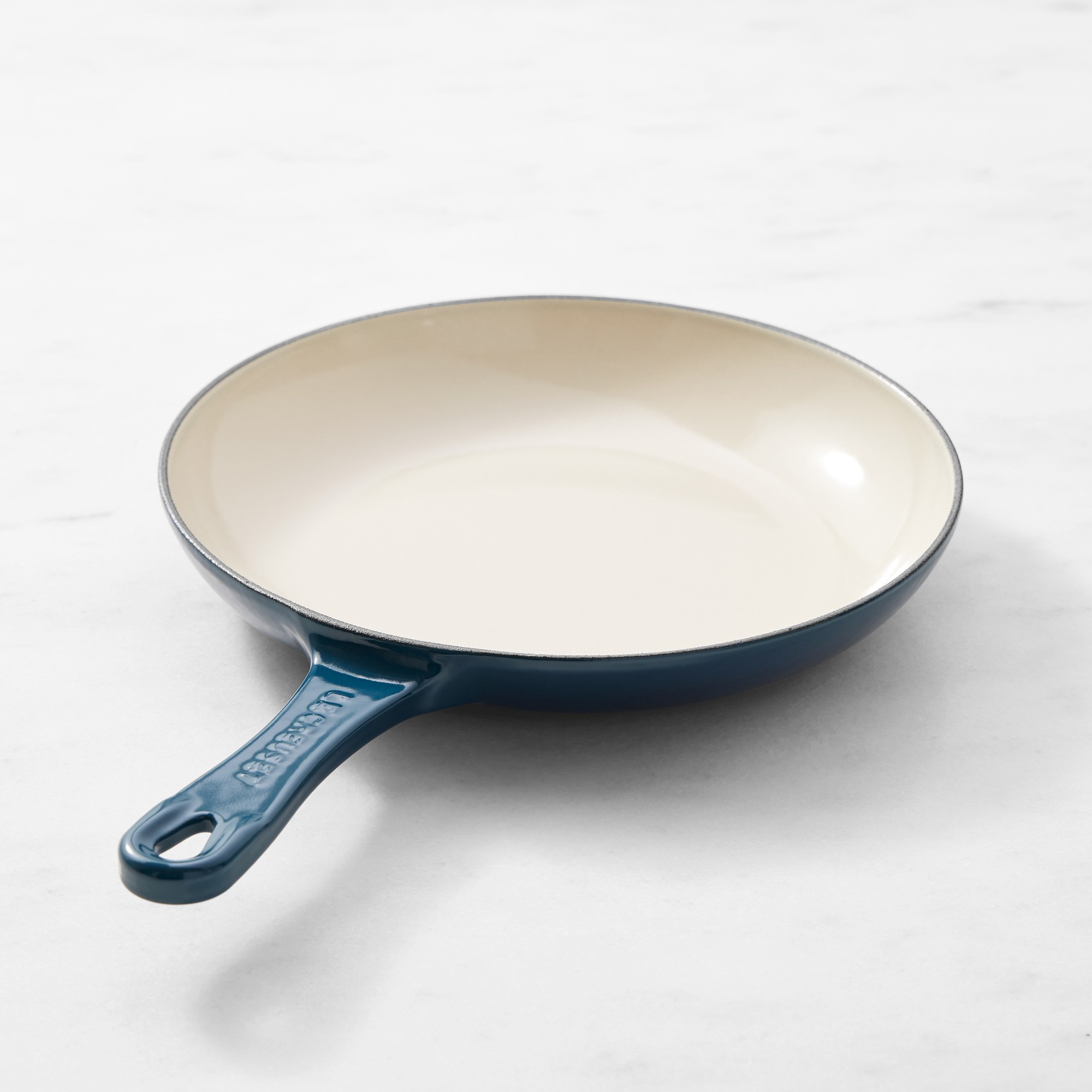 Le Creuset Enameled Cast Iron Shallow Fry Pan, 9 3/4