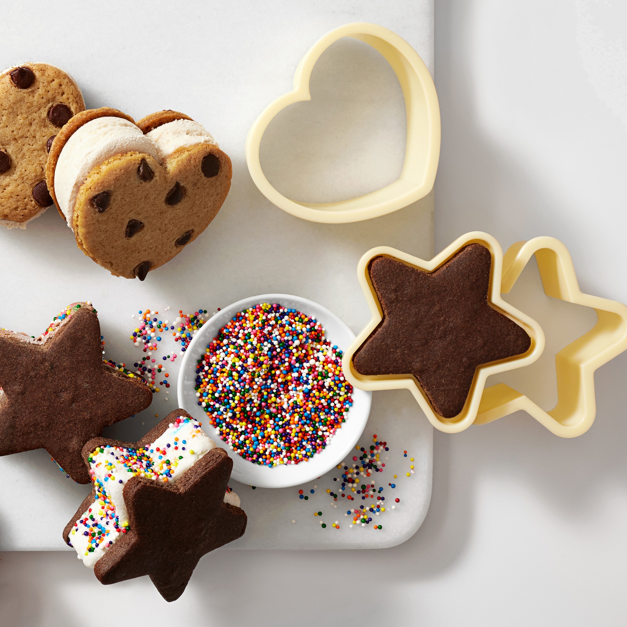 Williams Sonoma Ice Cream Sandwich Molds, Set of 3