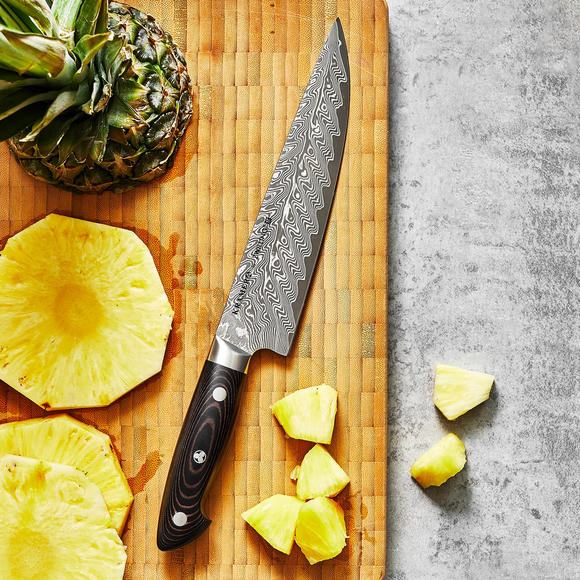 Zwilling Bob Kramer Damascus Steel Narrow Chef's Knife, 8