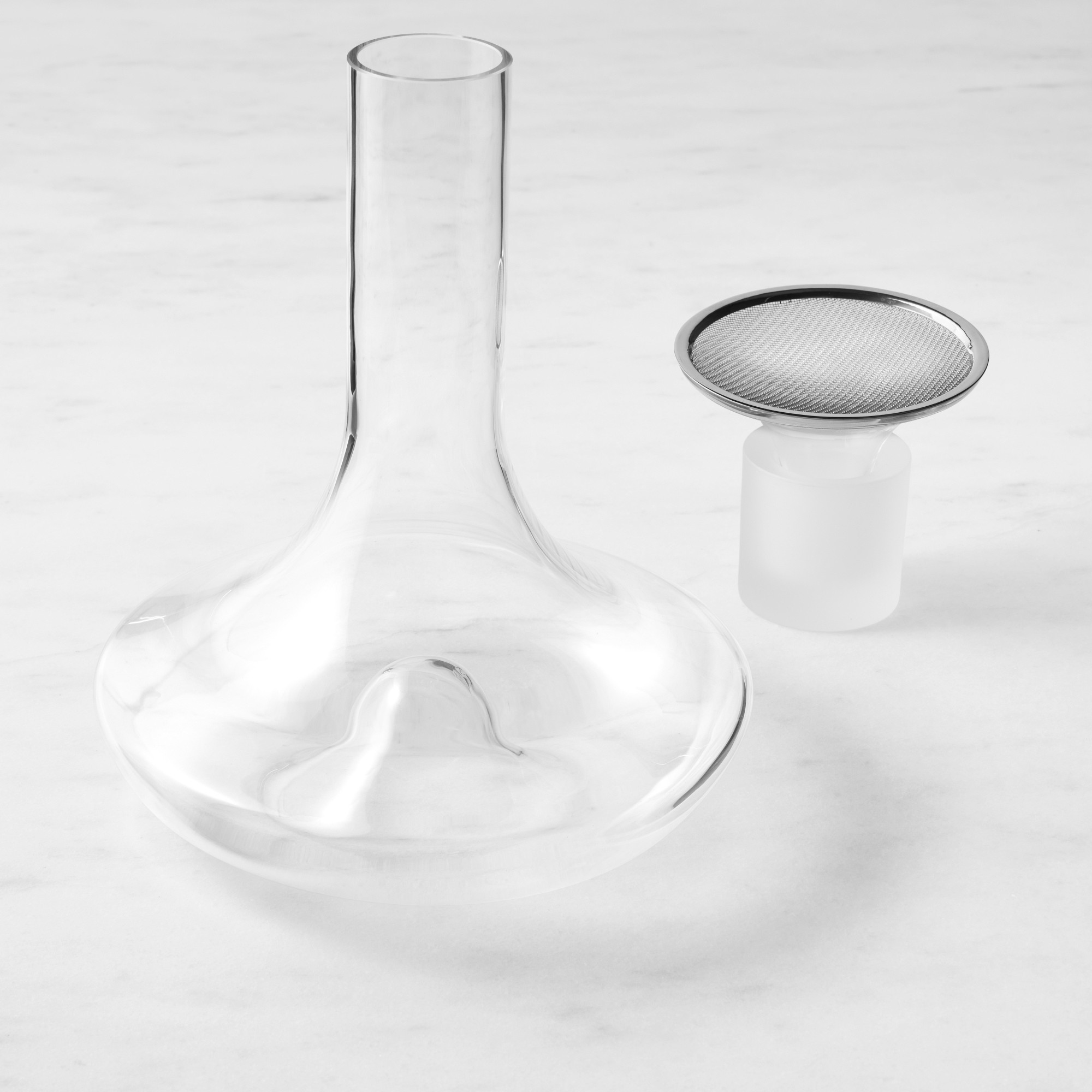 Williams Sonoma Signature Wine Glass Decanter Aerator Set