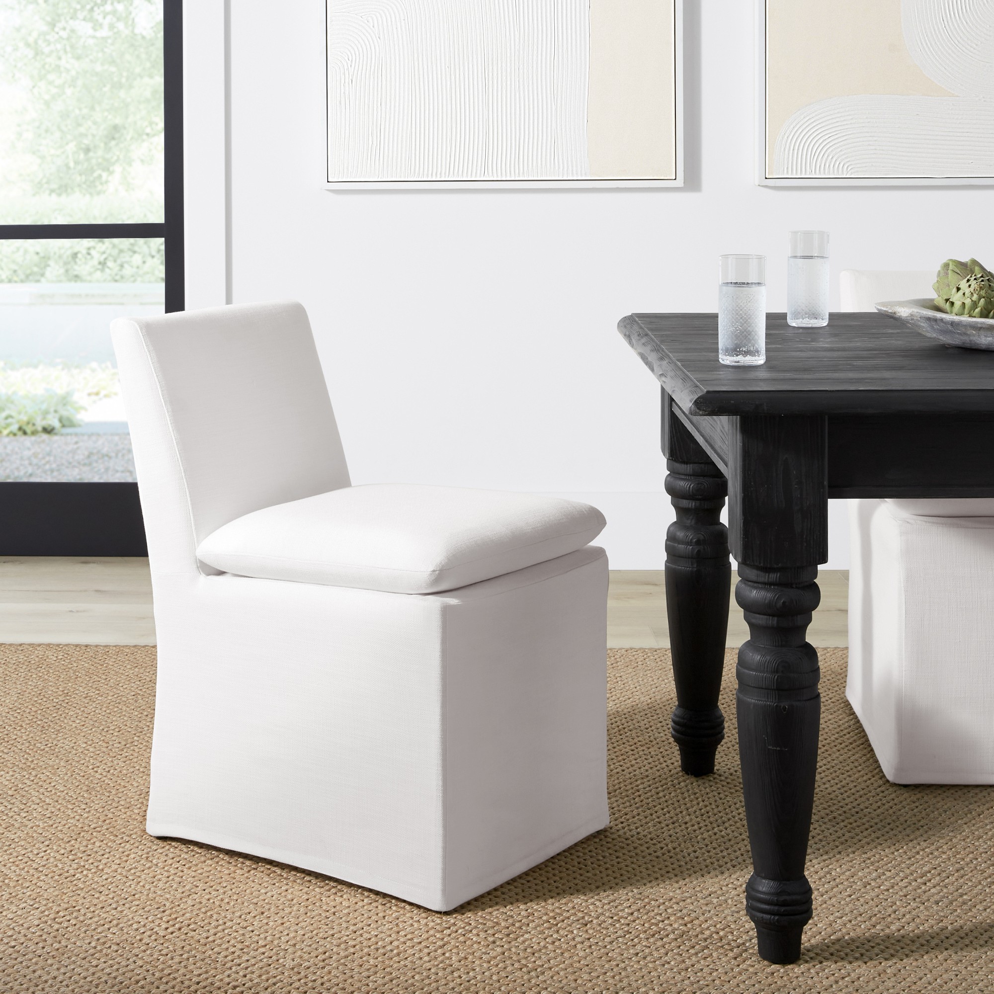 Laguna Slipcovered Dining Side Chair
