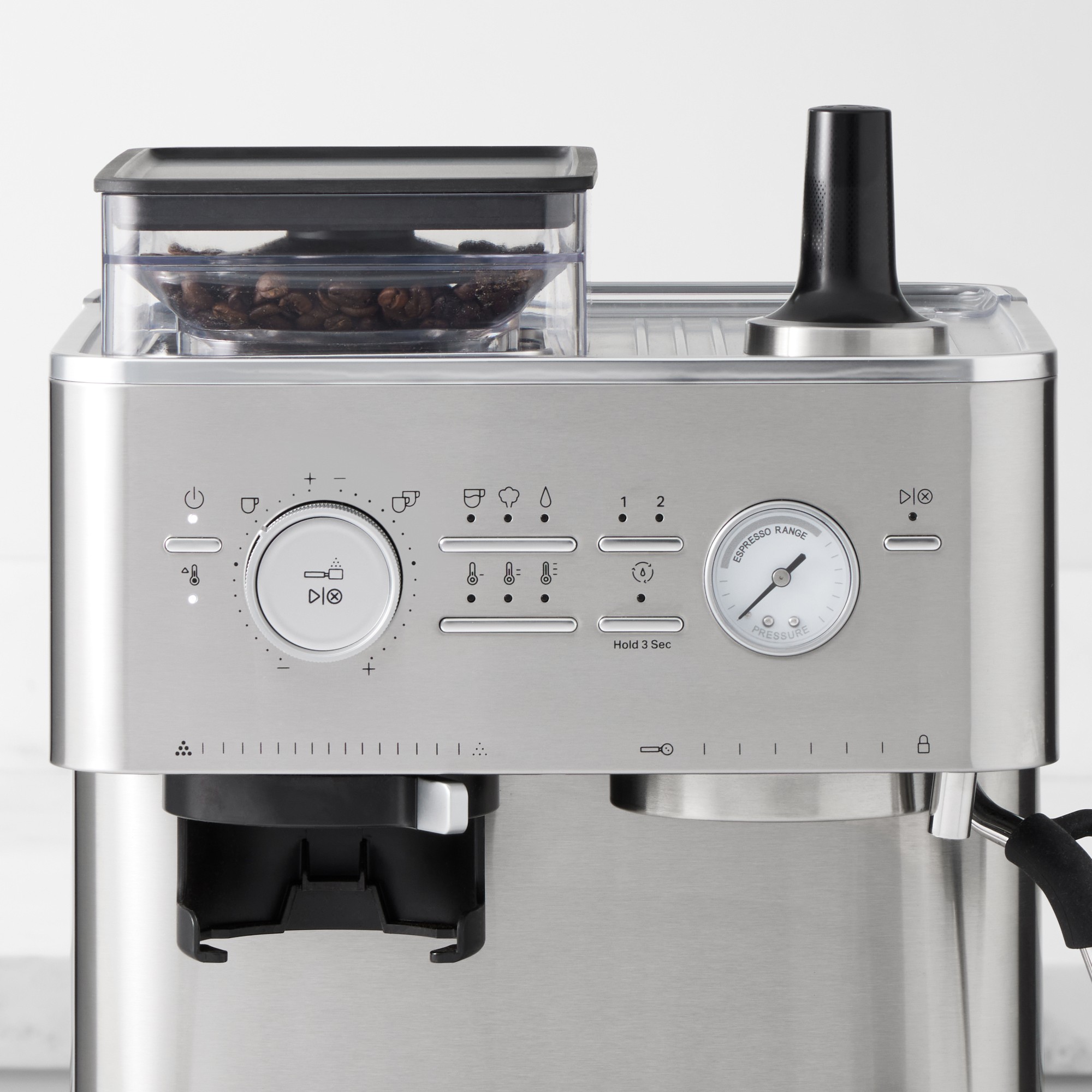 KitchenAid® Semi Automatic Espresso Machine with Grinder