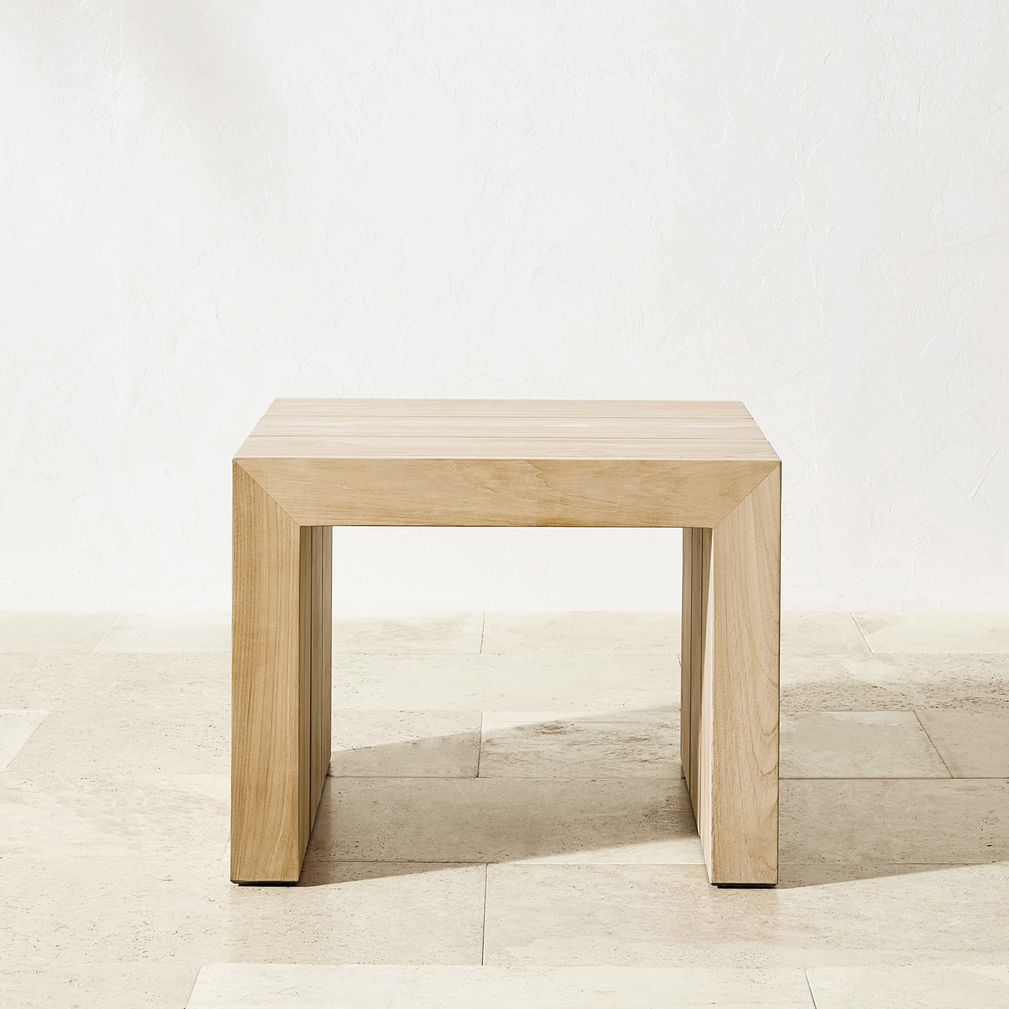 Larnaca Outdoor Teak Side Table (24)