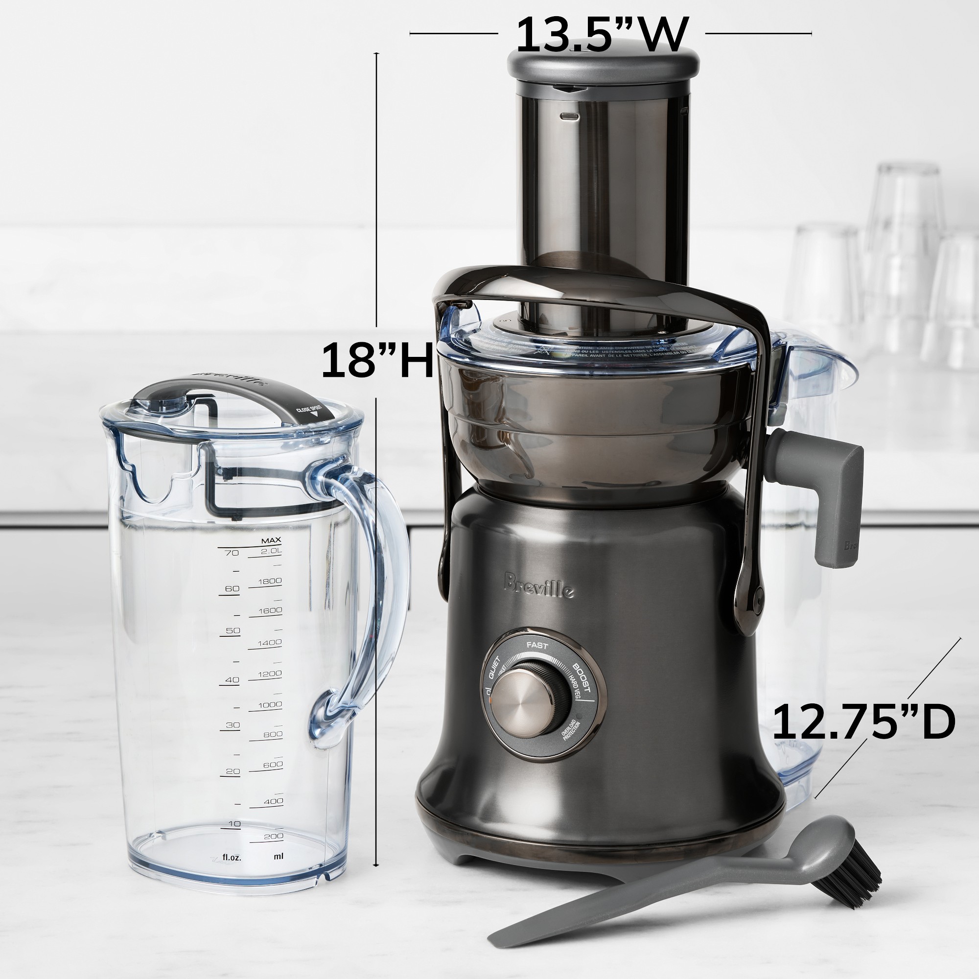 Breville Juice Fountain® Cold, XL, Noir