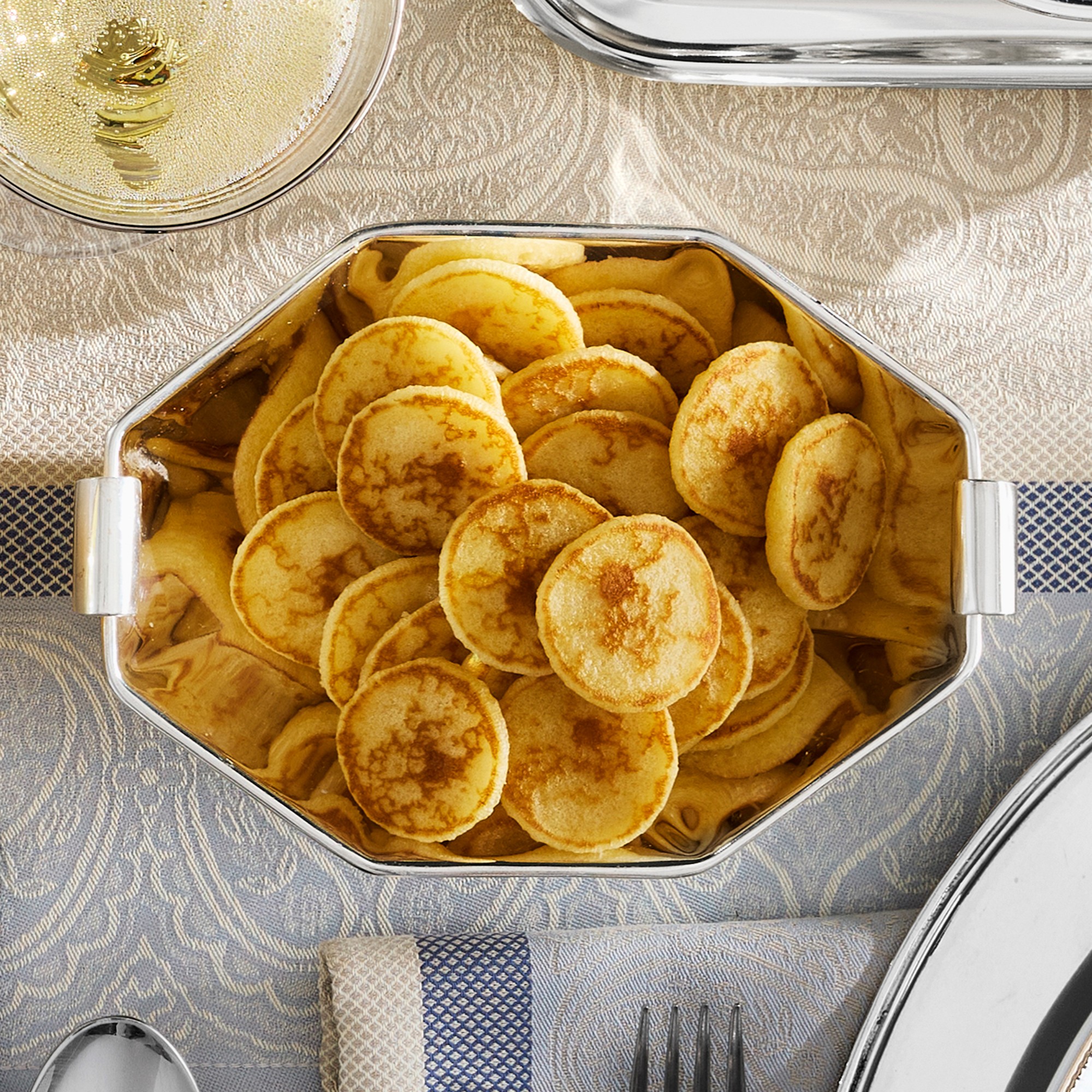 Heirloom Silver Fluted Bowl