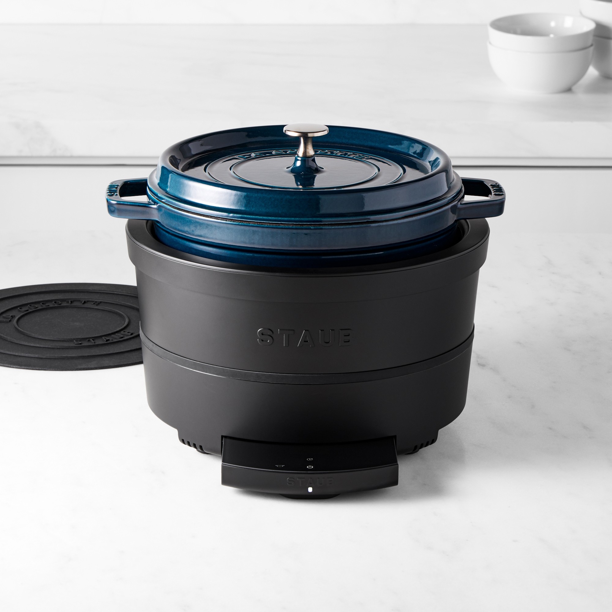 Staub Induction Multi-Cooker with Staub Round Oven