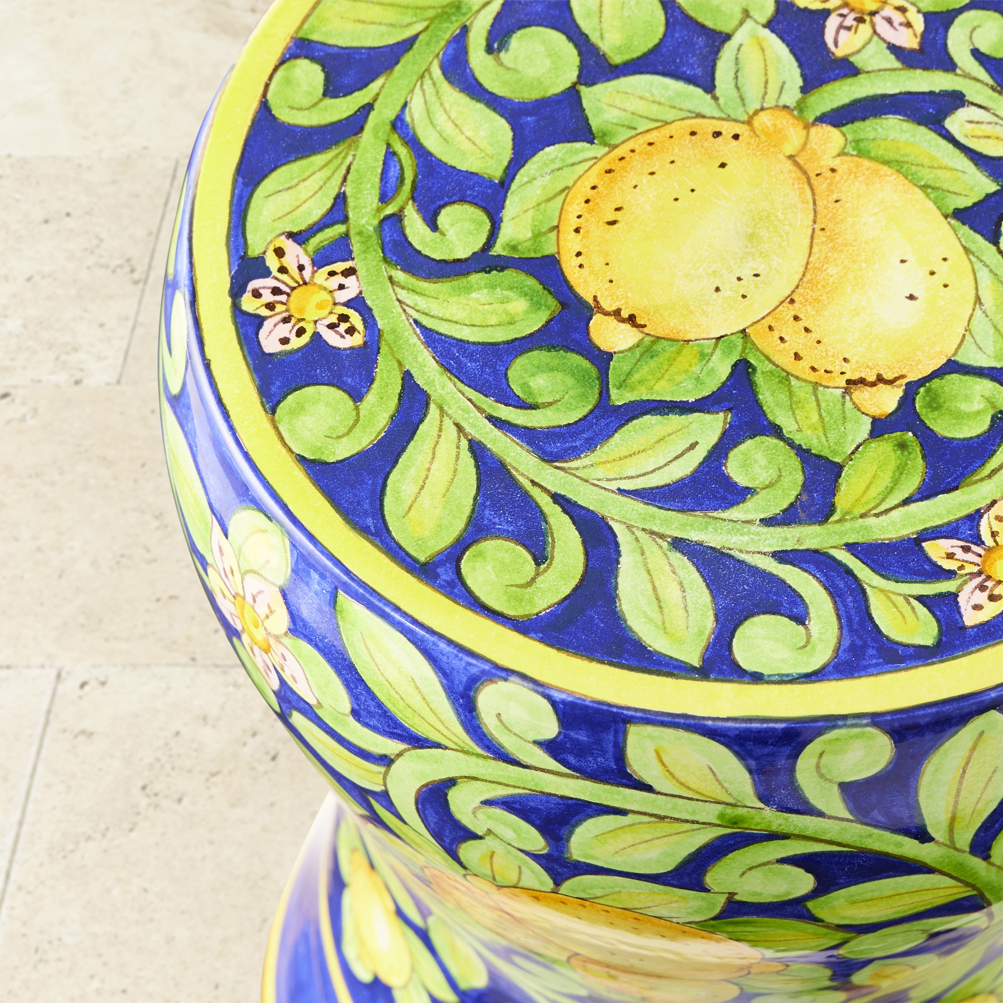 Ceramic Lemon Accent Table (13)