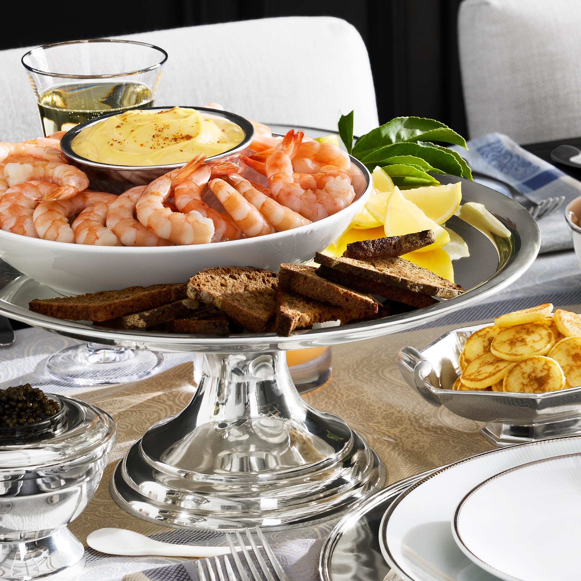 Heirloom Silver Fluted Bowl