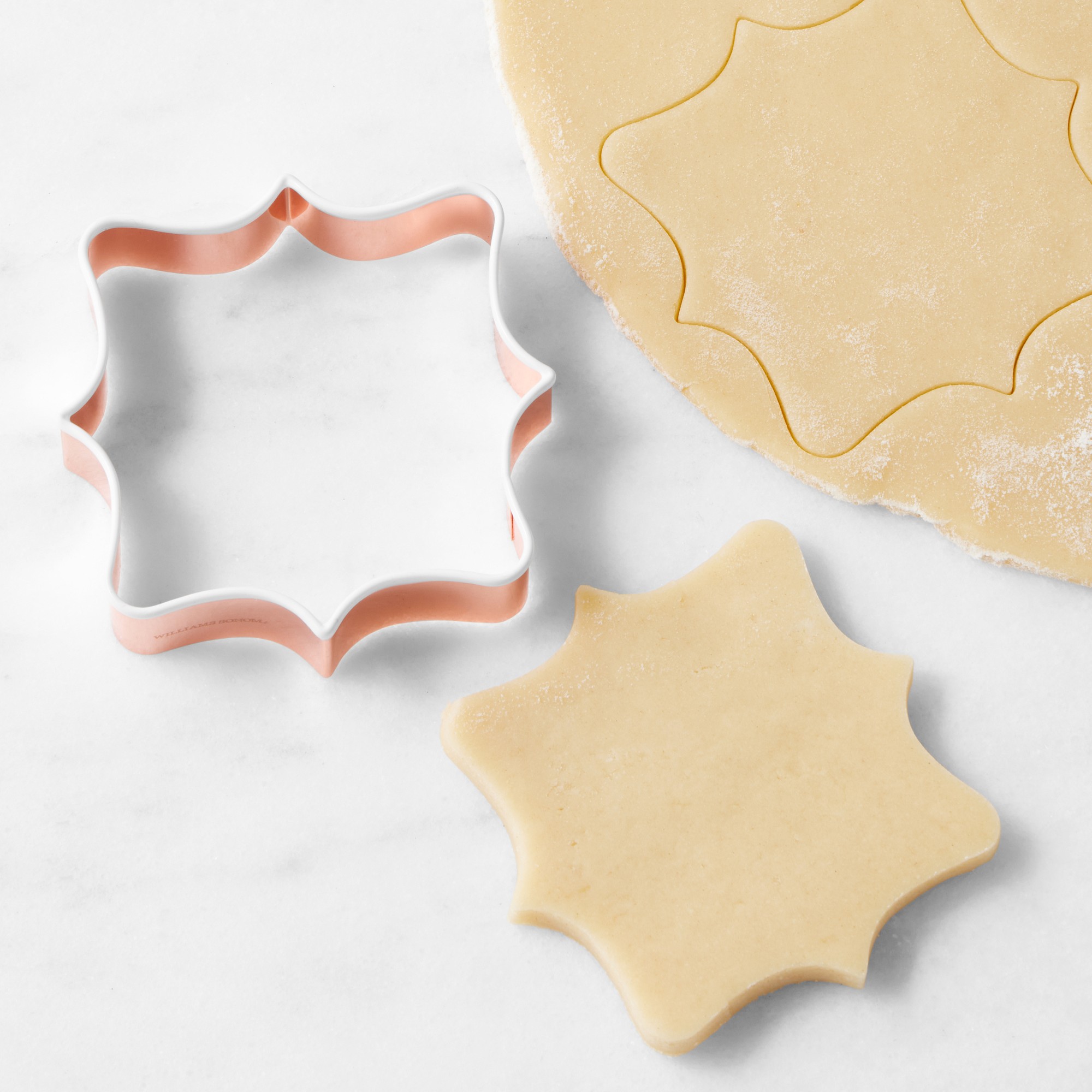 Williams Sonoma Copper Cookie Cutter with Silicone Edge