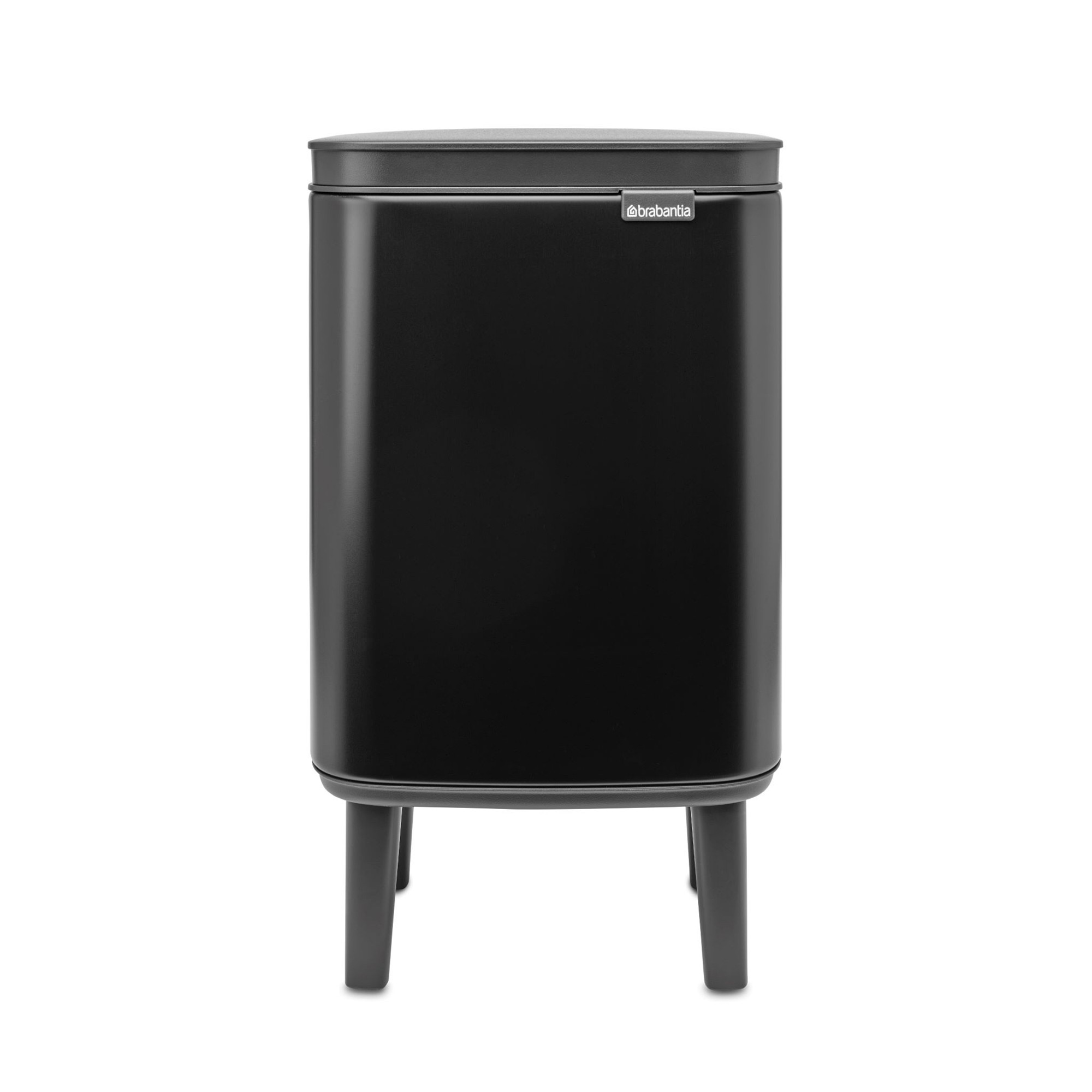 Brabantia Bo Hi Single Compartment Trash Can, 1.1-Gallon