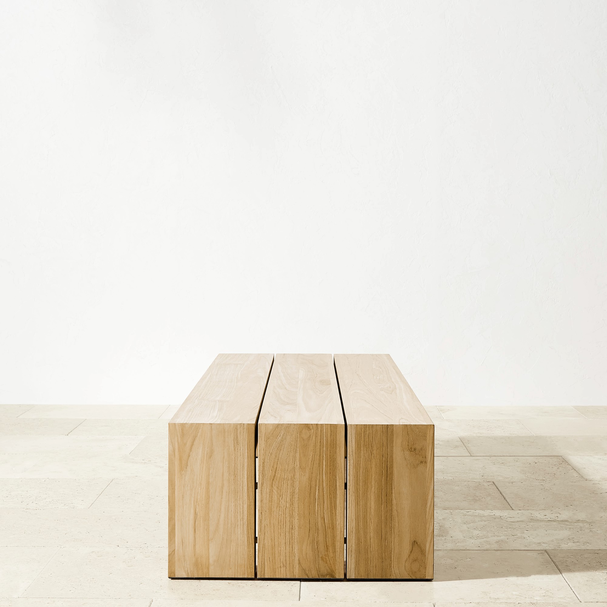 Larnaca Outdoor Teak Coffee Table (48-60)