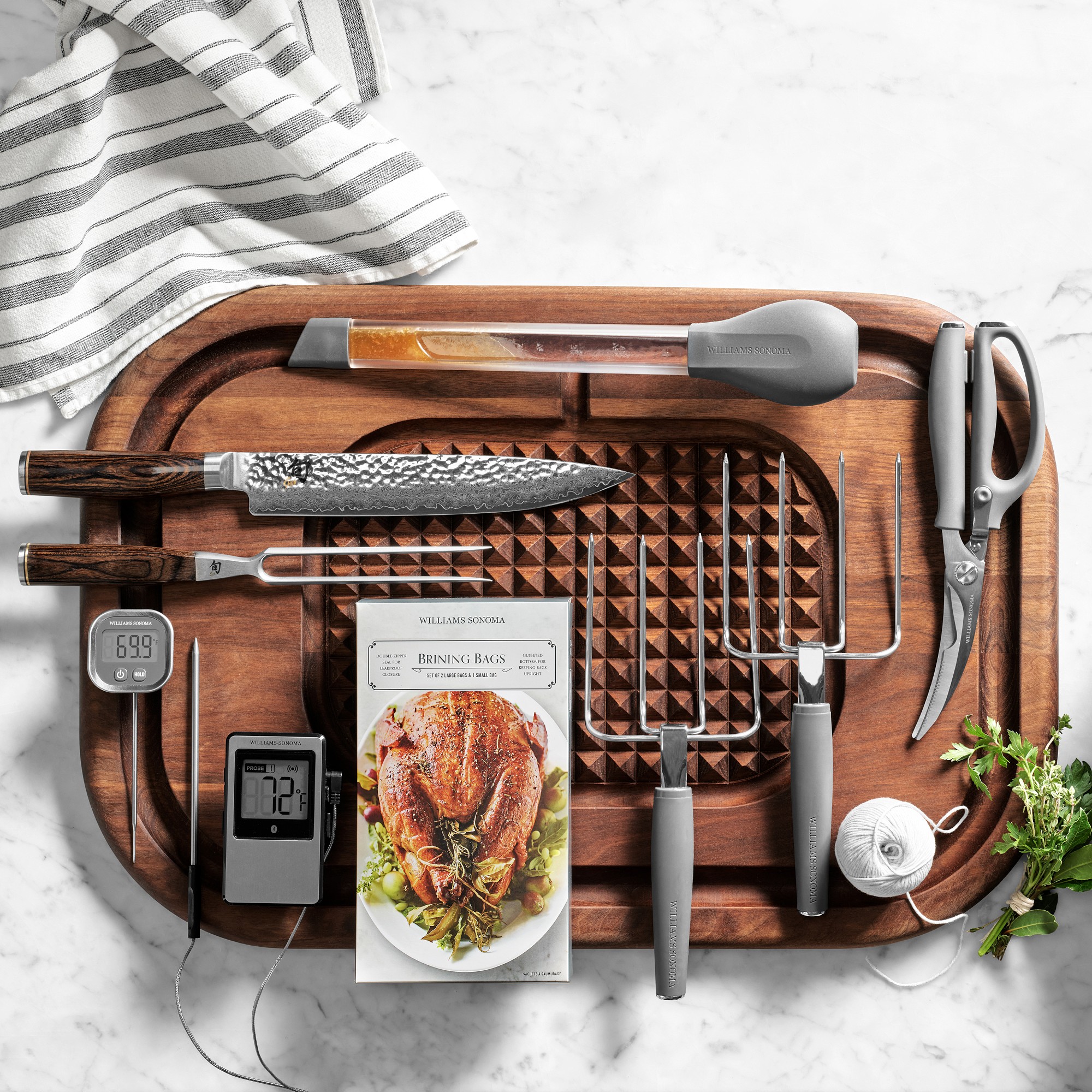 Williams Sonoma Prep Tools Turkey Forks