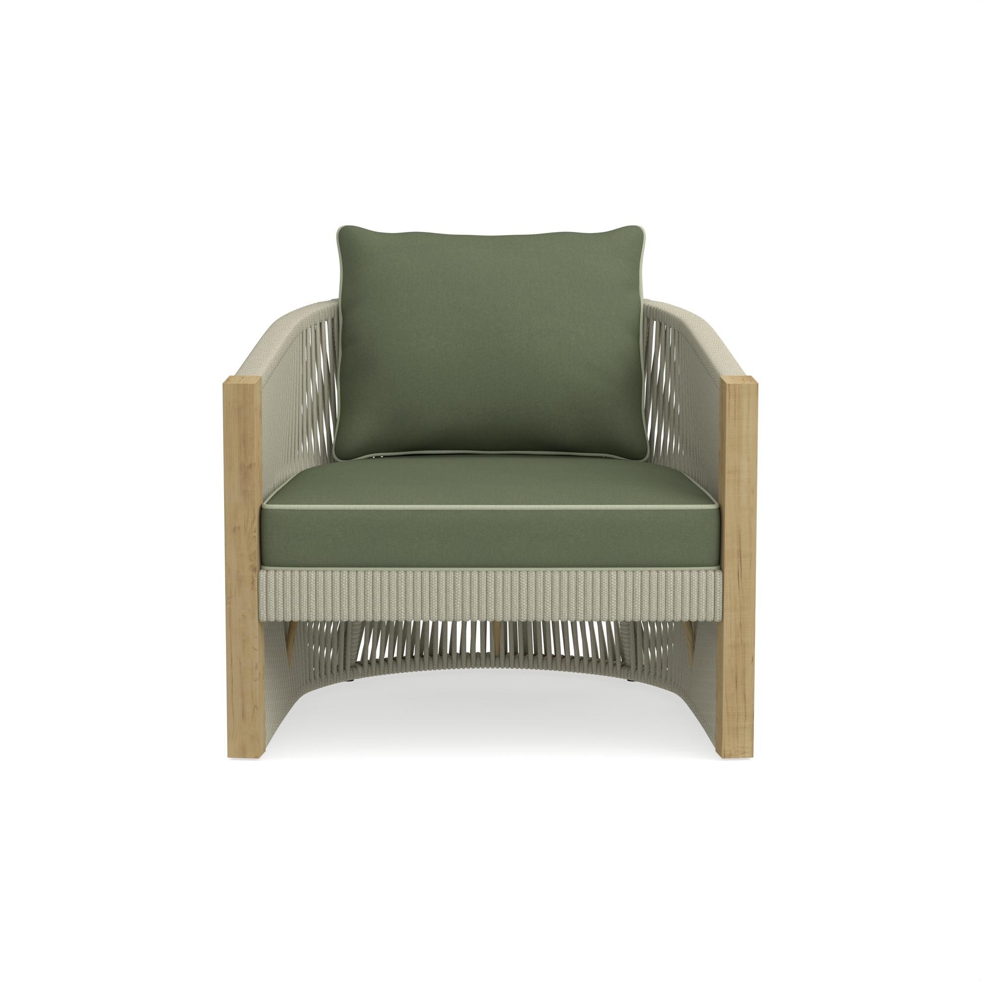 Pasadena Teak Club Chair Cushions