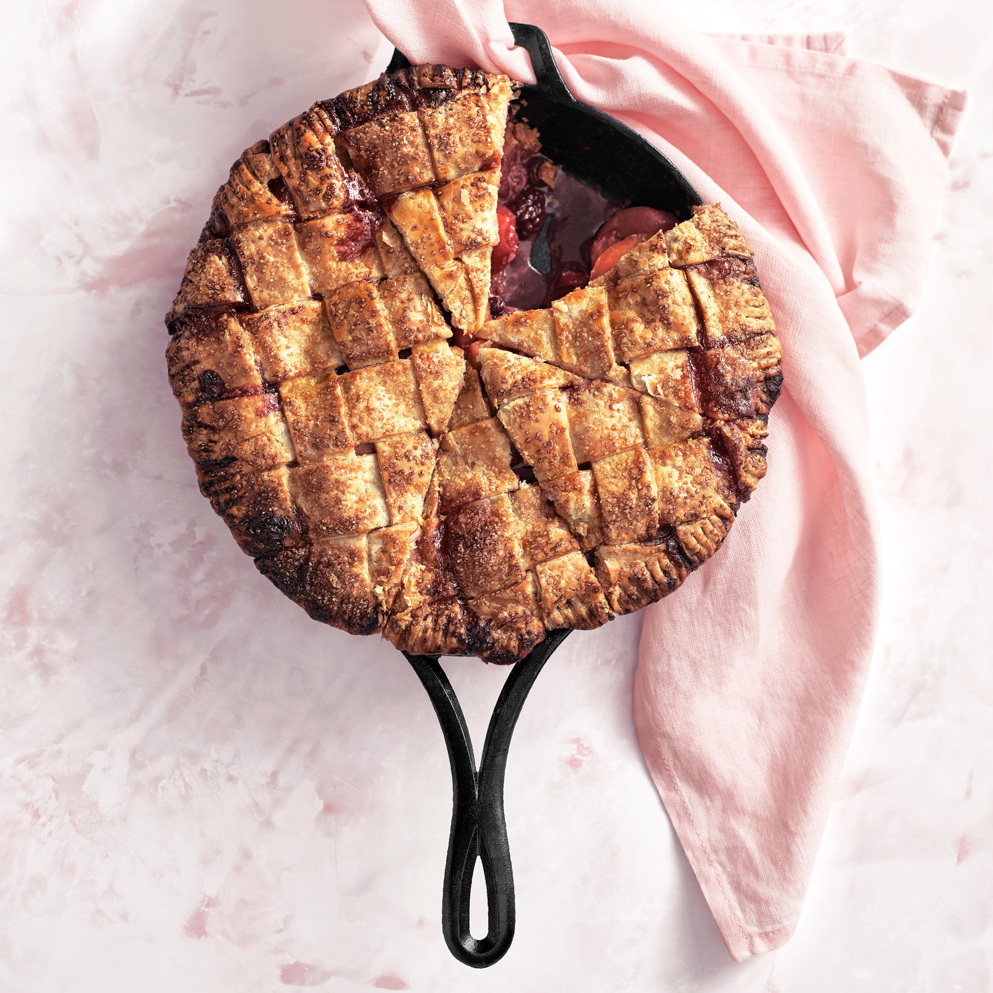 Lodge Blacklock Triple Seasoned Cast Iron Skillet Set