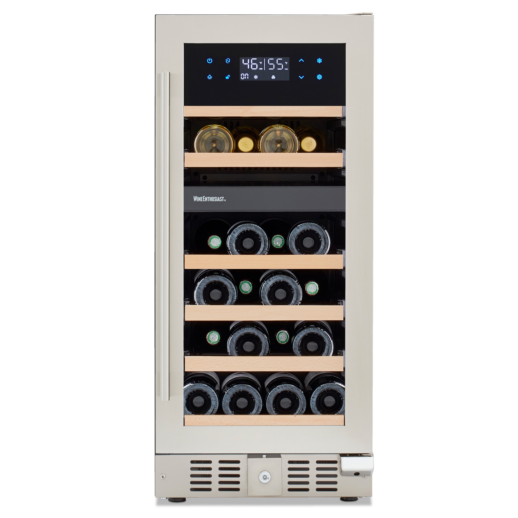 Wine Enthusiast SommSeries2 29 Bottle Dual Zone Wine Cellar
