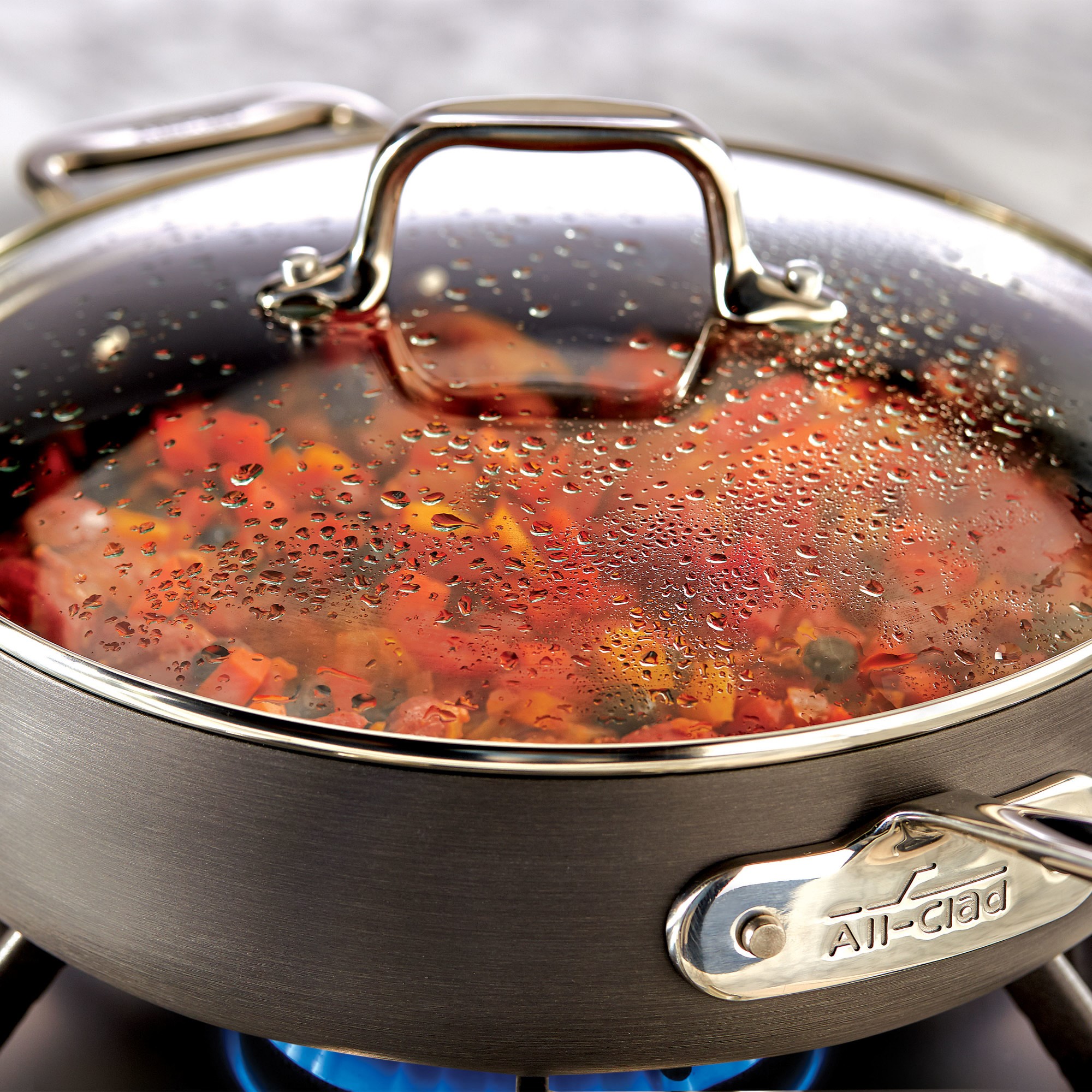 All-Clad HA1 Expert 2-Piece Glass Lid Set, 10 & 12