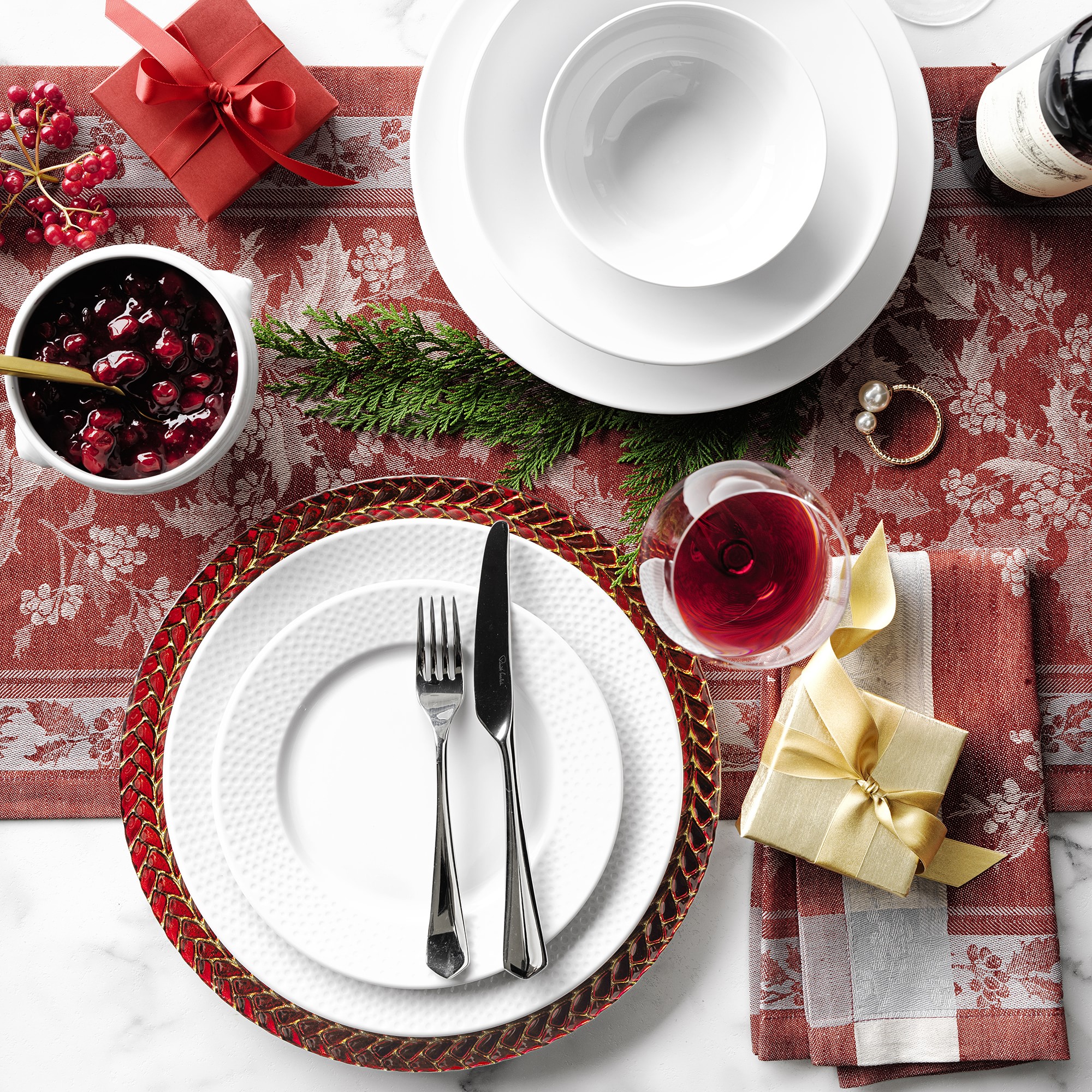 Pillivuyt Perle Porcelain Dinnerware Sets