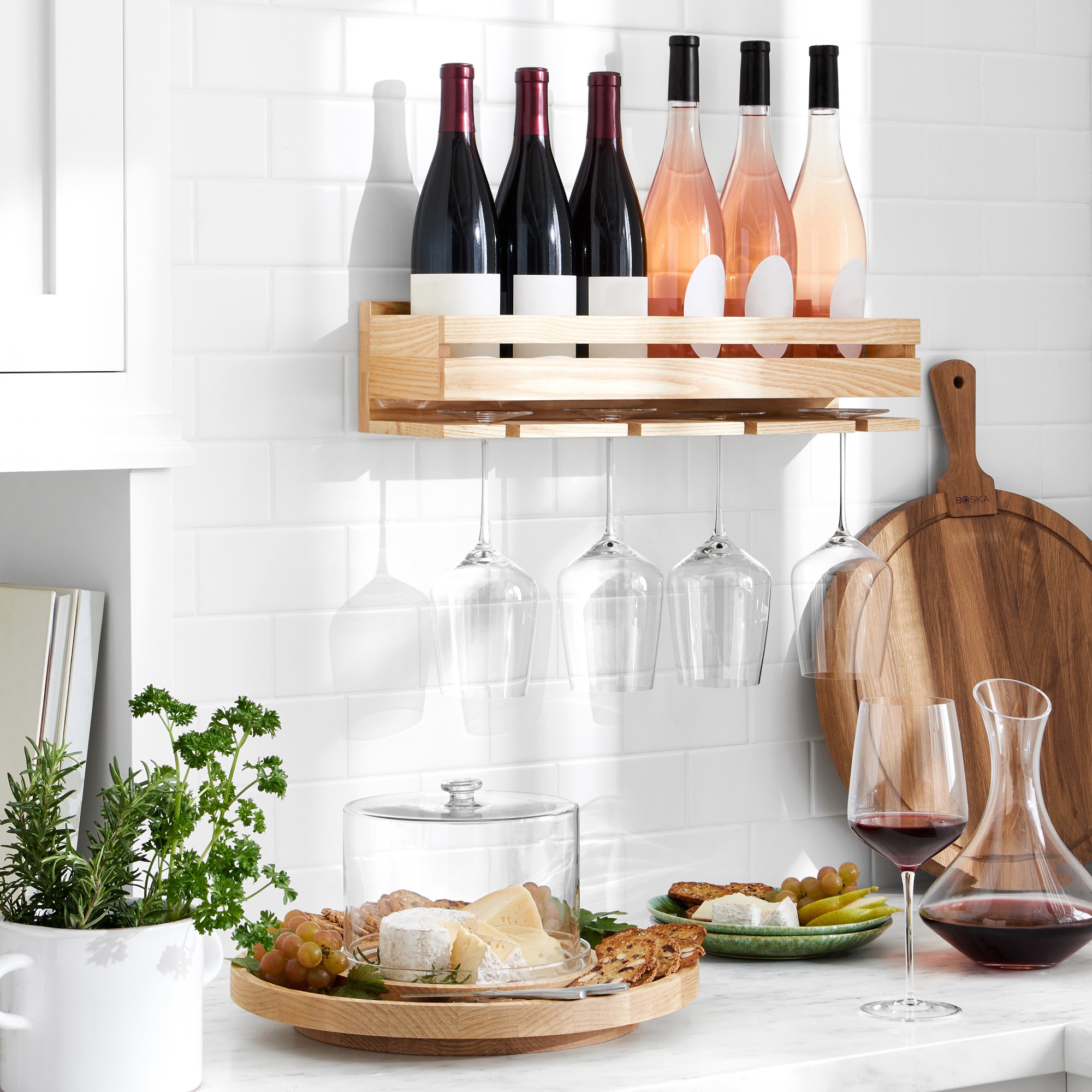 Hold Everything Wine Storage Shelf