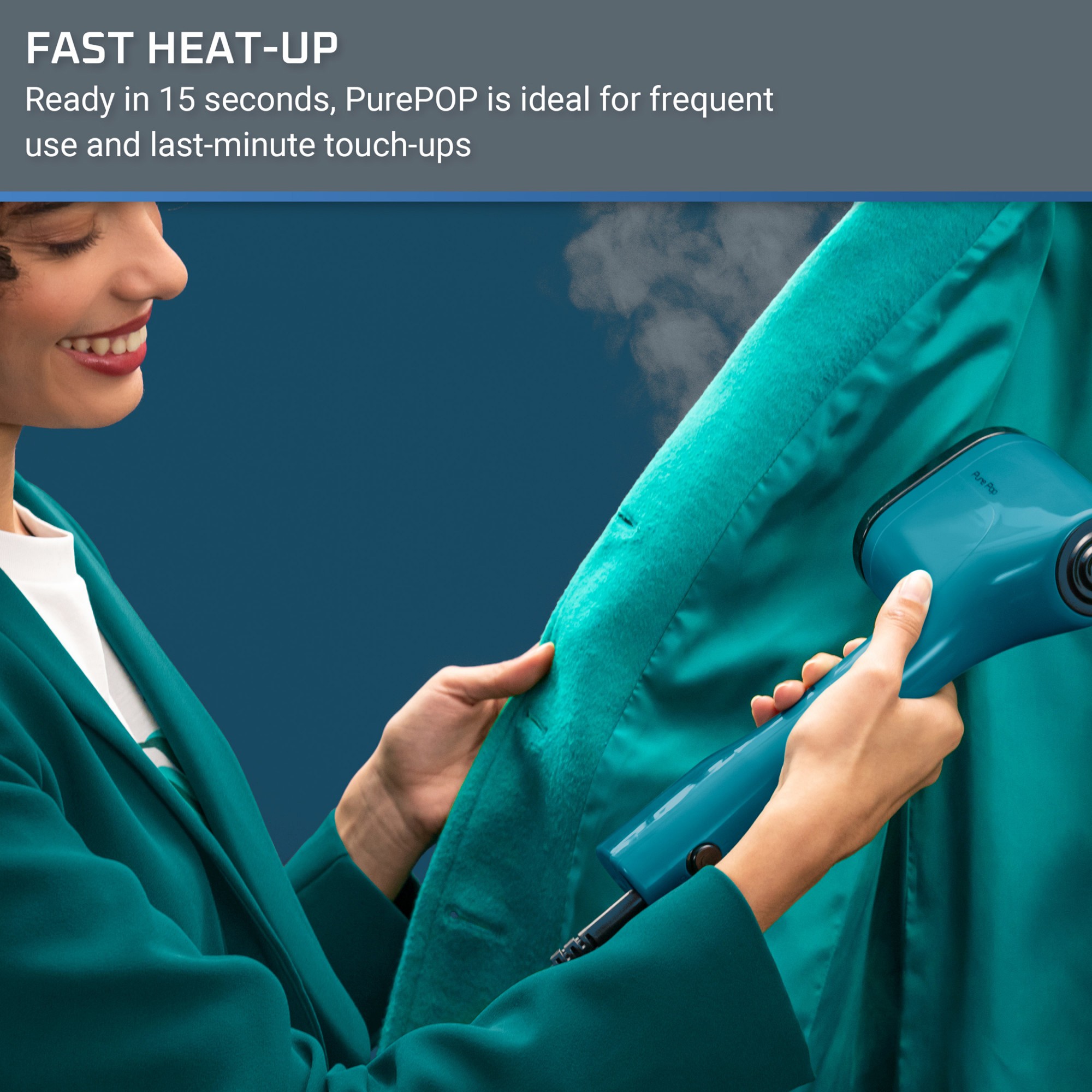 Rowenta Pure Pop Handheld Garment Steamer