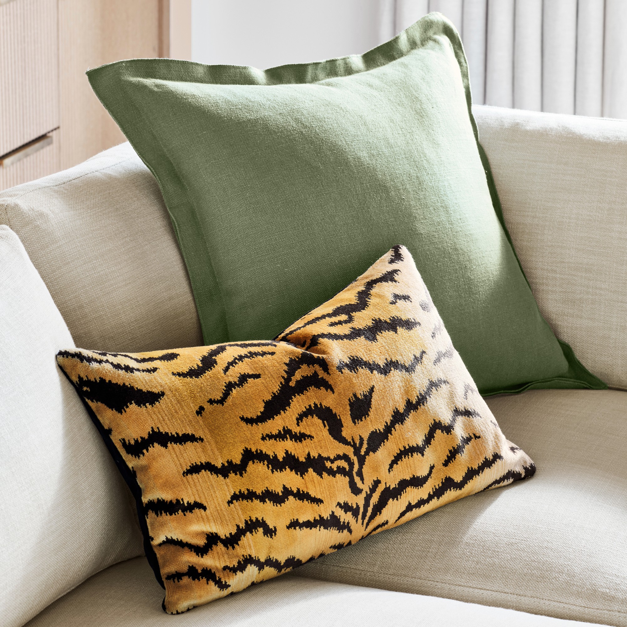 Scalamandré Animal Pillow Cover