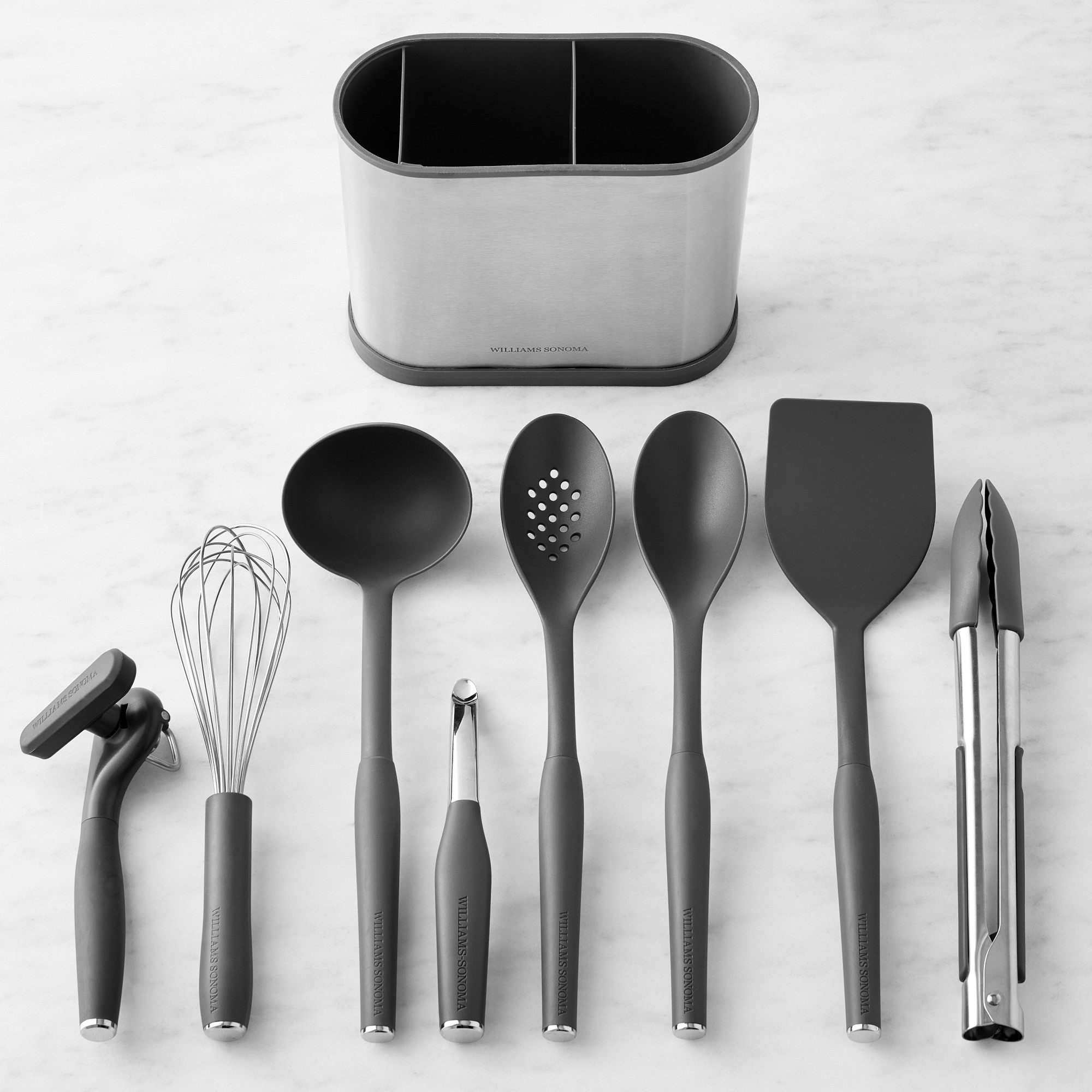Williams Sonoma Prep Tools 9-Piece Gadget and Utensil Holder Set