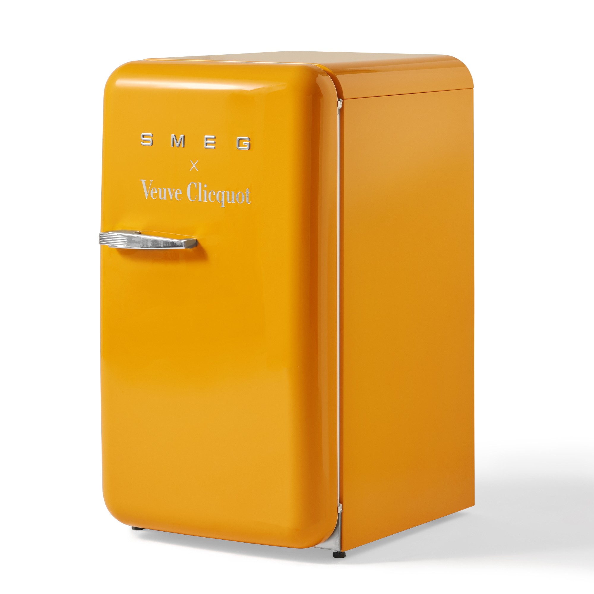 SMEG 50's Style Retro FAB 10 Veuve Clicquot Refrigerator, Special Edition
