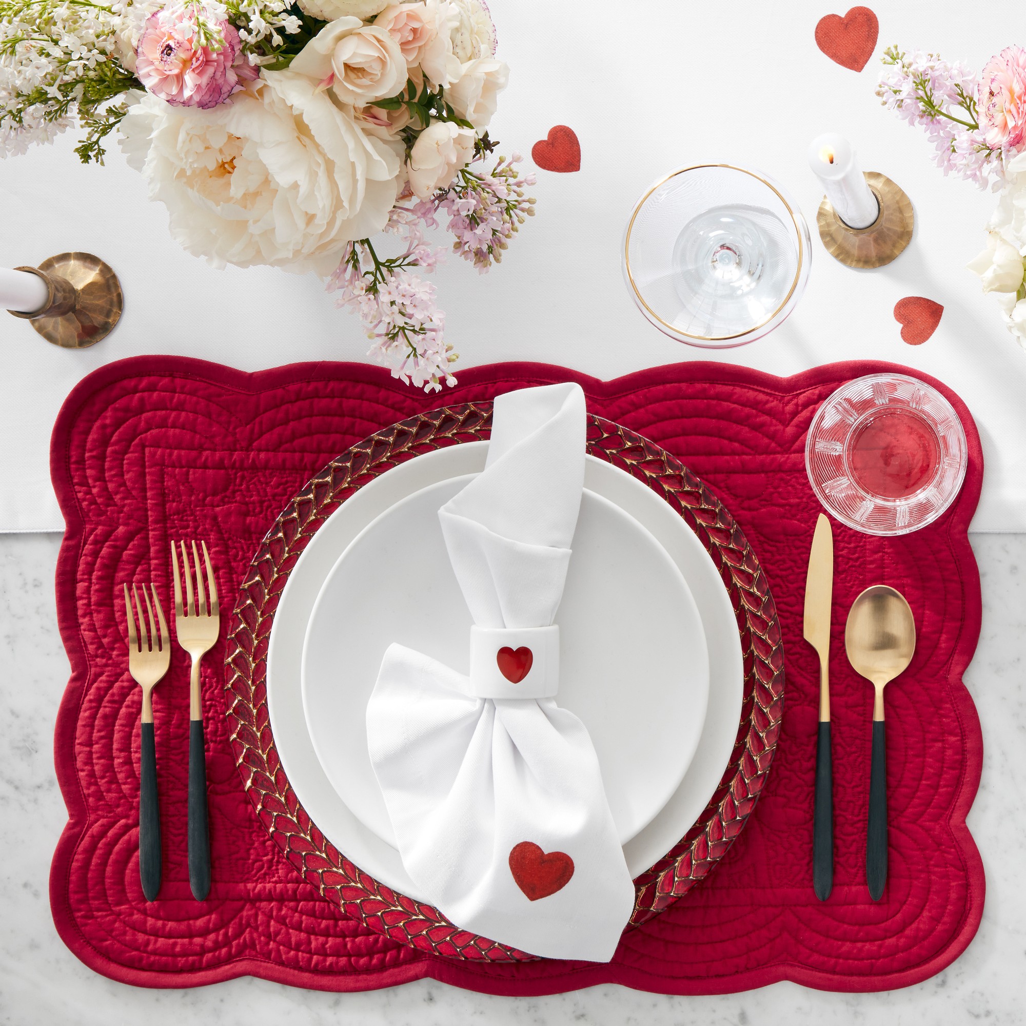 Heart Table Runner