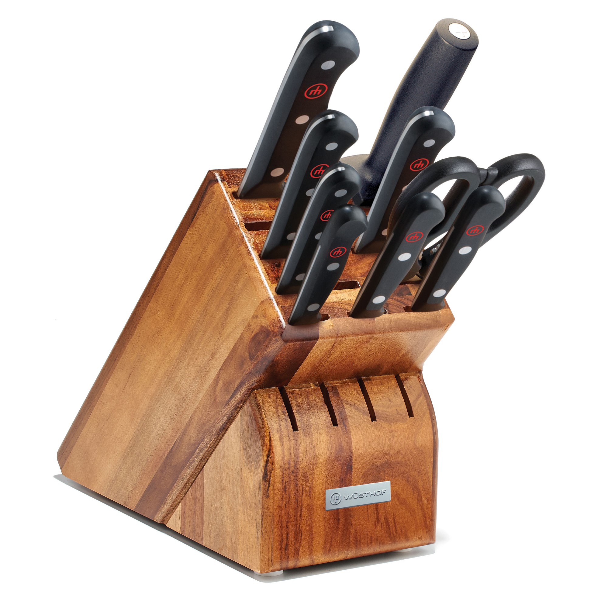 Wüsthof Gourmet Knife Block, Set of 10
