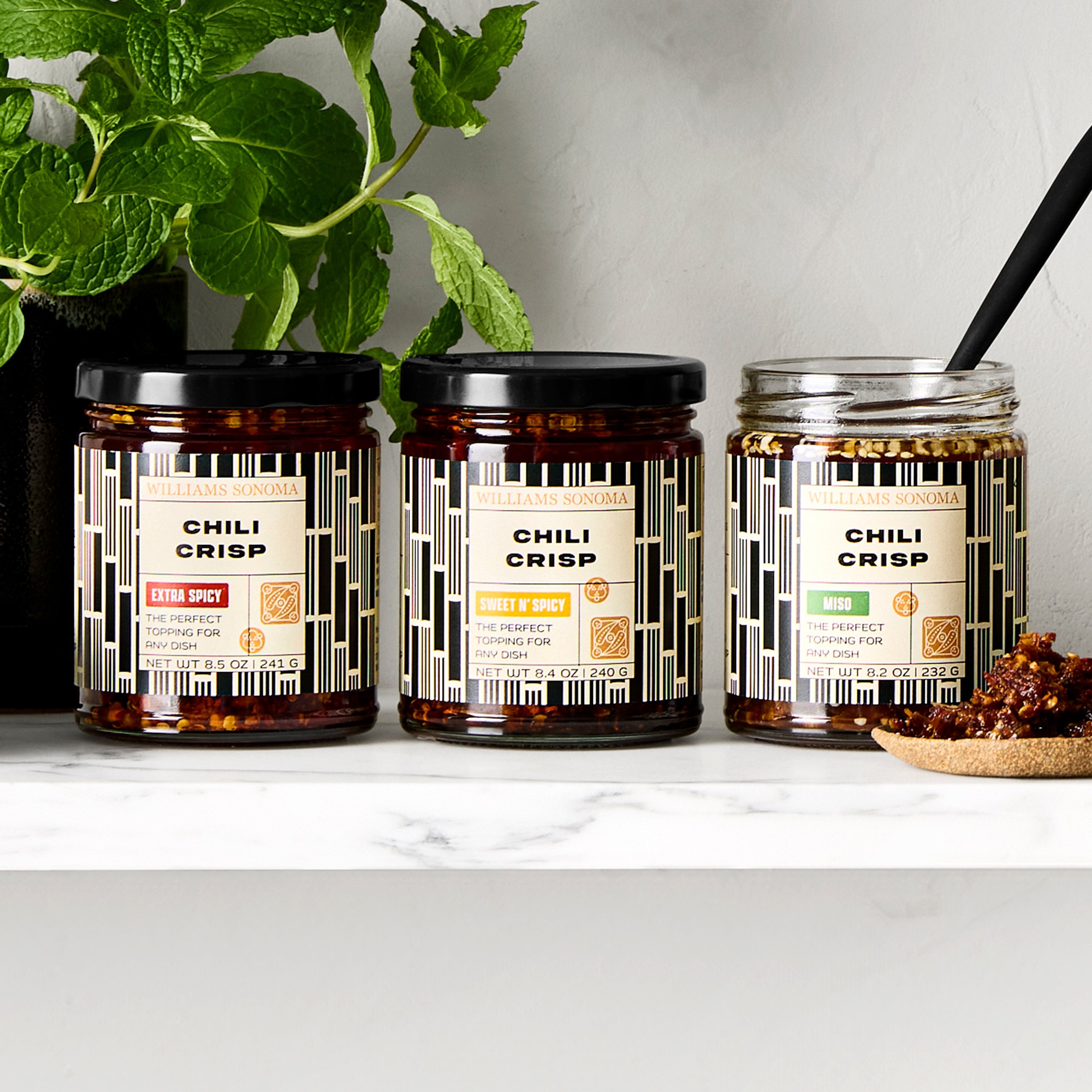 Williams Sonoma Chili Crisp Trio