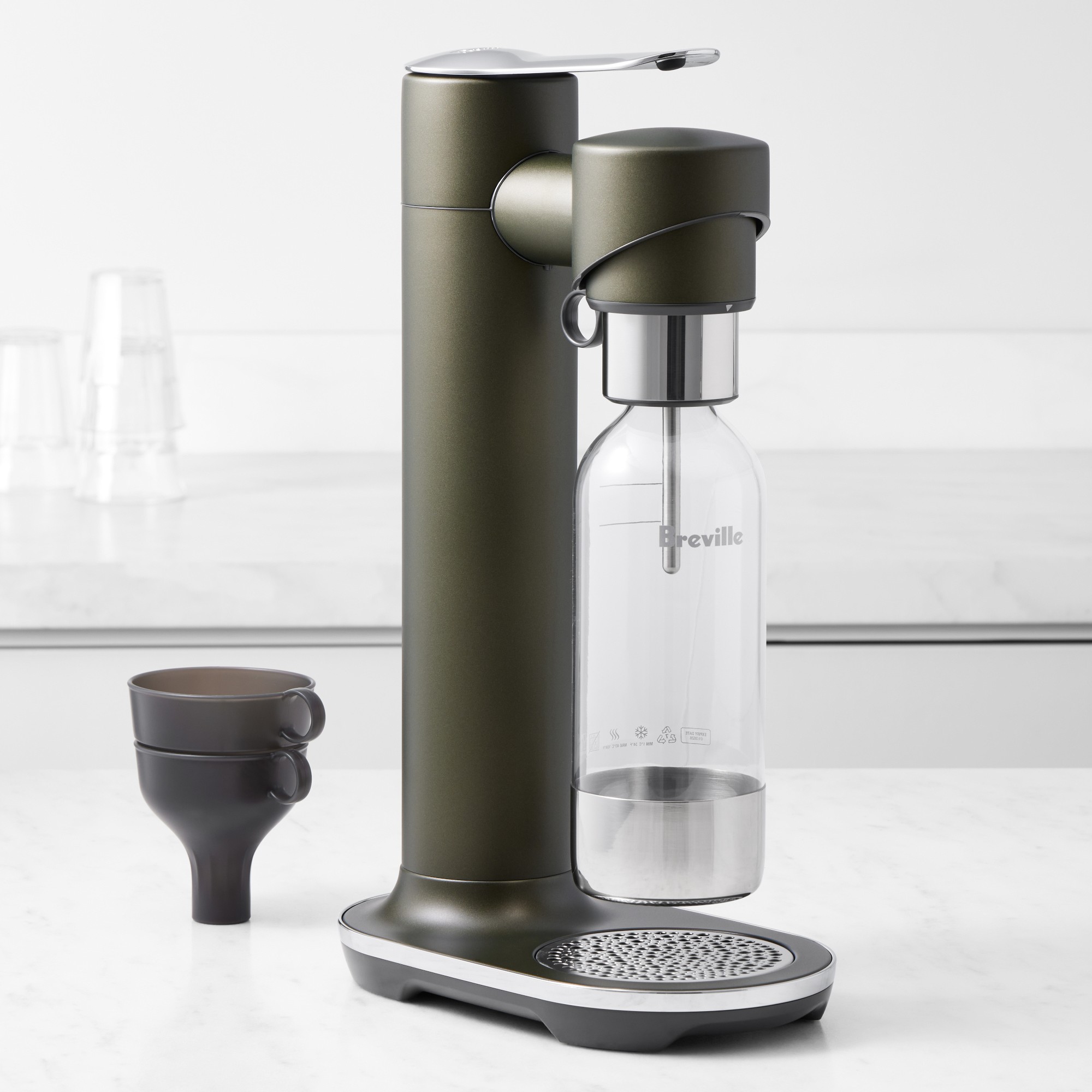 Breville InFizz™ Fusion Sparkling Beverage Carbonator