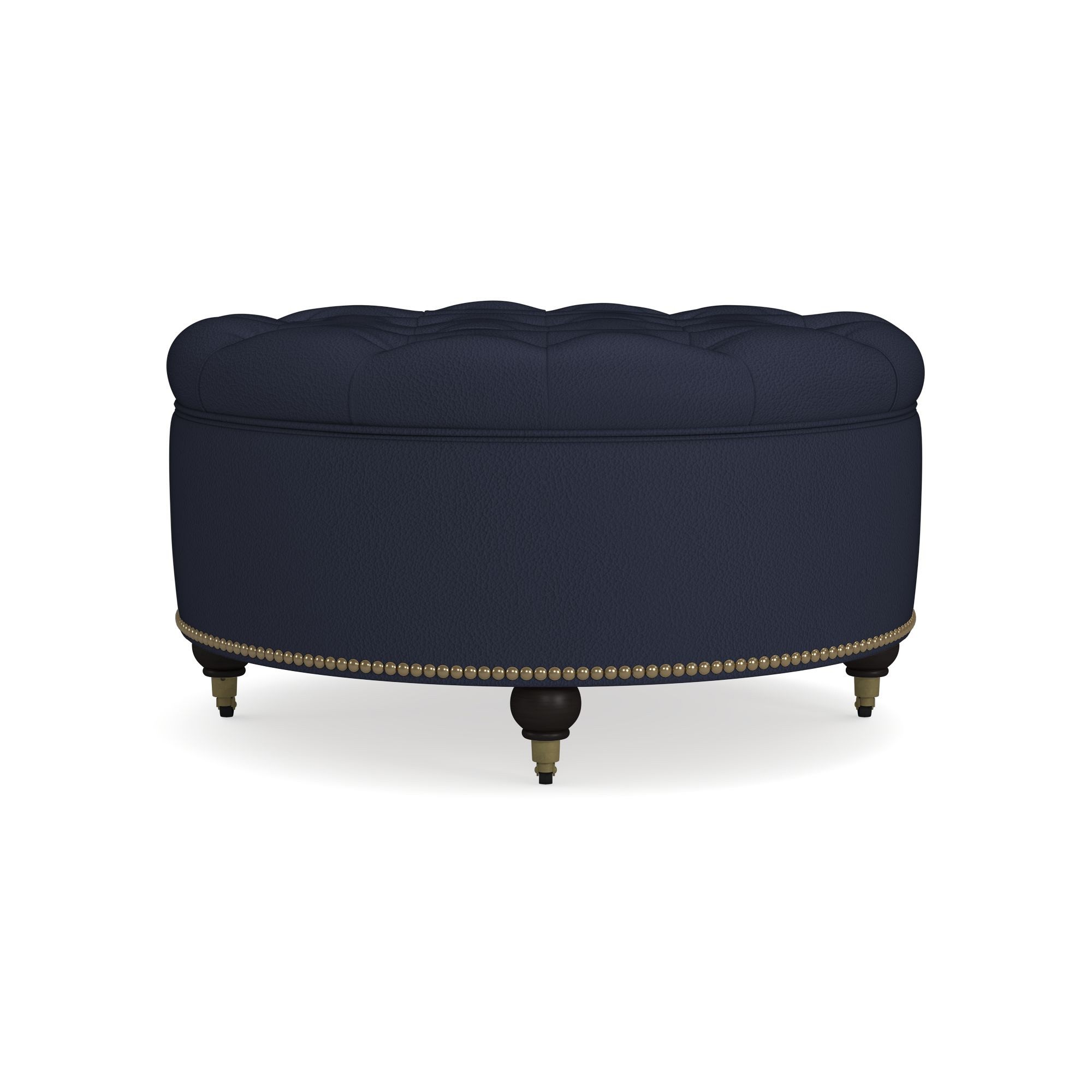 Soho Tufted Round Storage Ottoman (36)