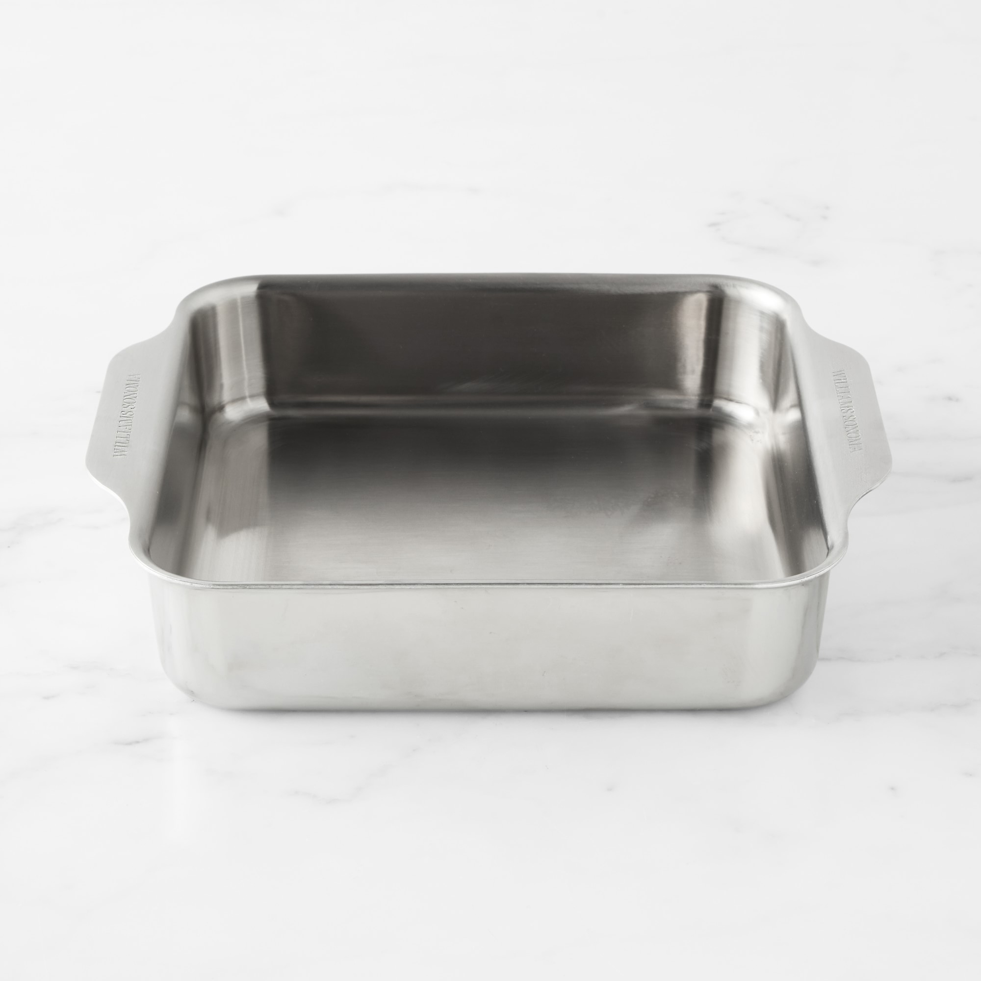 Williams Sonoma Signature Thermo-Clad™ Stainless-Steel Ovenware Baking Pan, 8 x 8