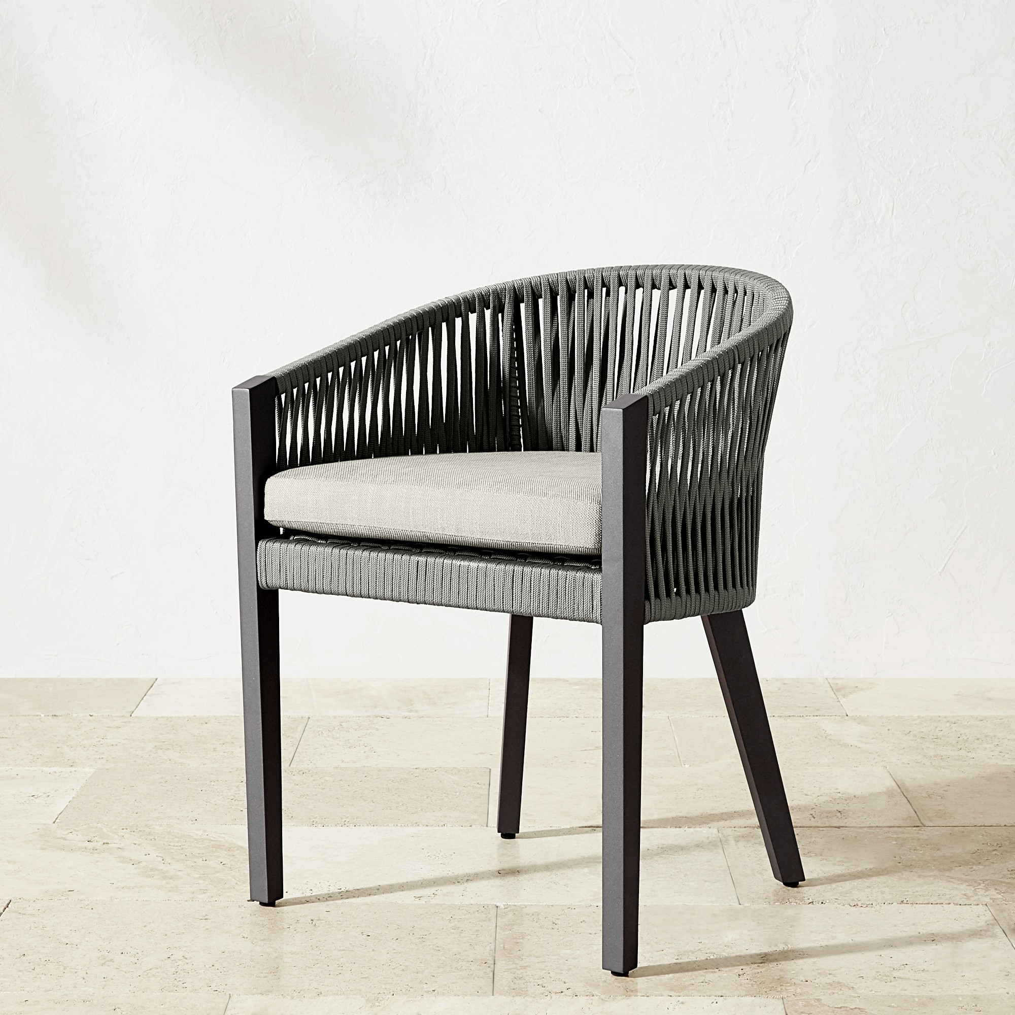 Pasadena Outdoor Metal Dining Armchair