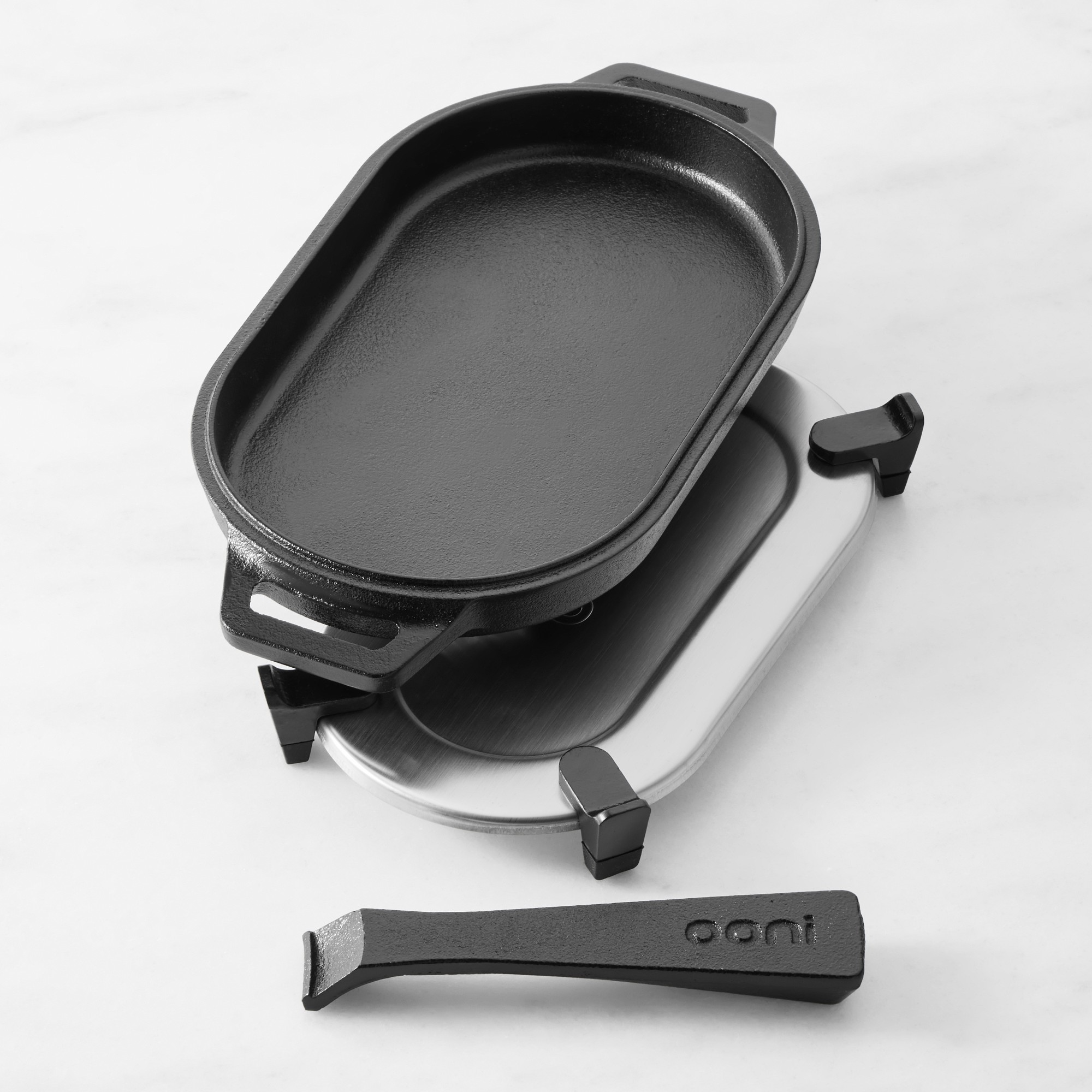 Ooni Cast Iron Sizzler Pan with Trivet