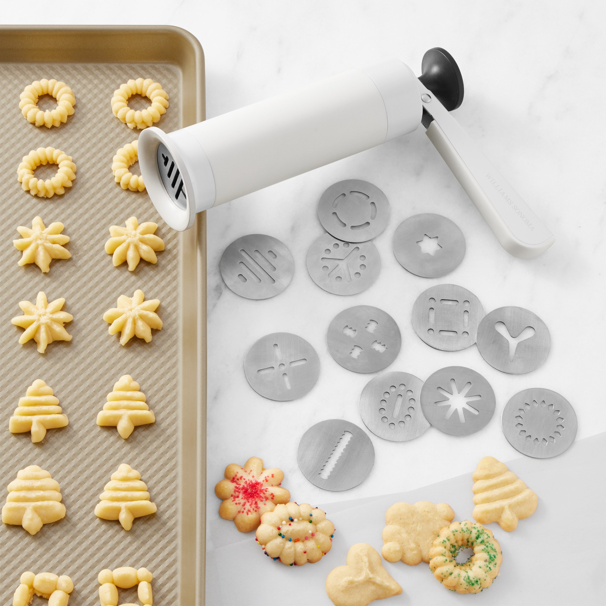 Williams Sonoma Cookie Press Set