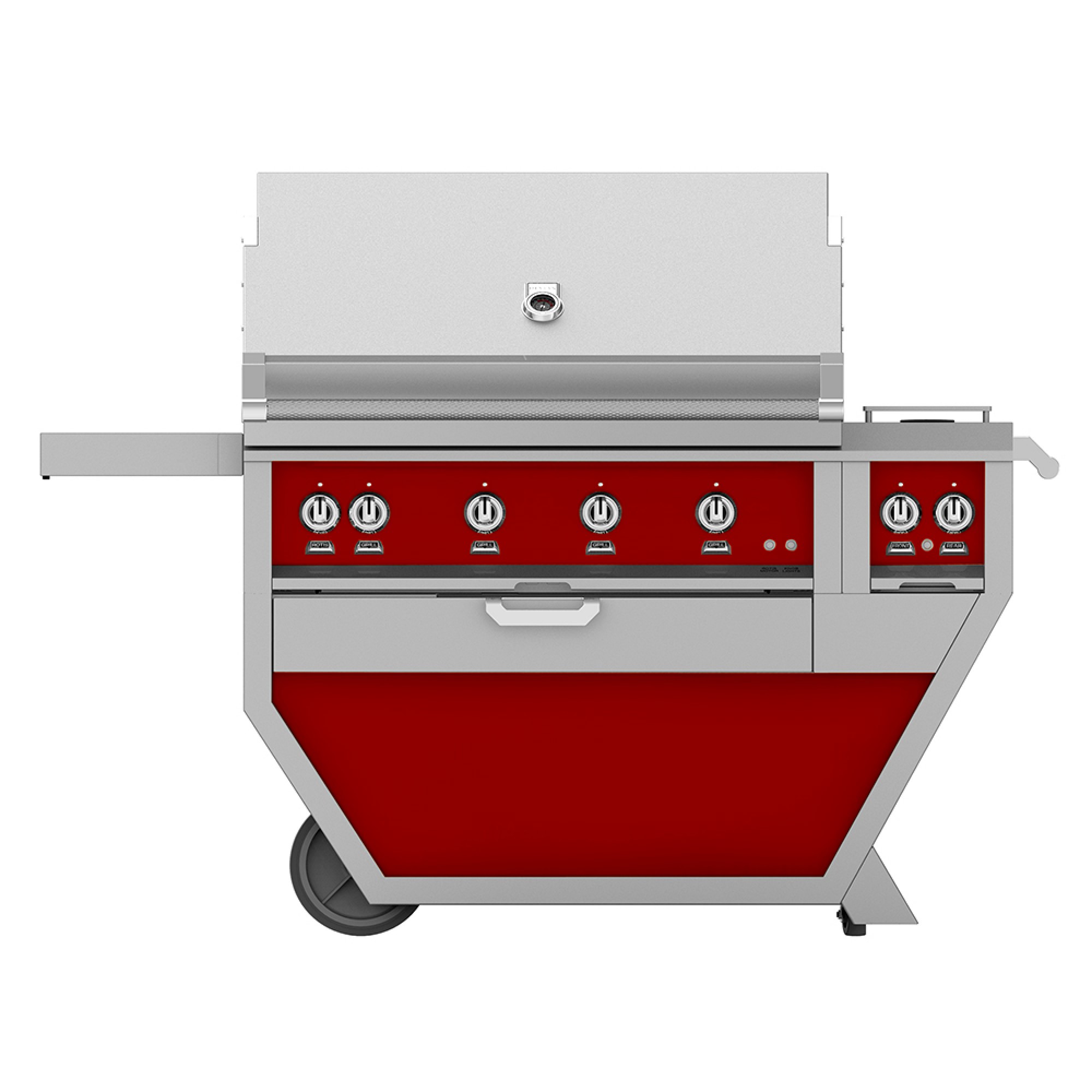 Hestan 42 Deluxe Grill With Double Side Burners