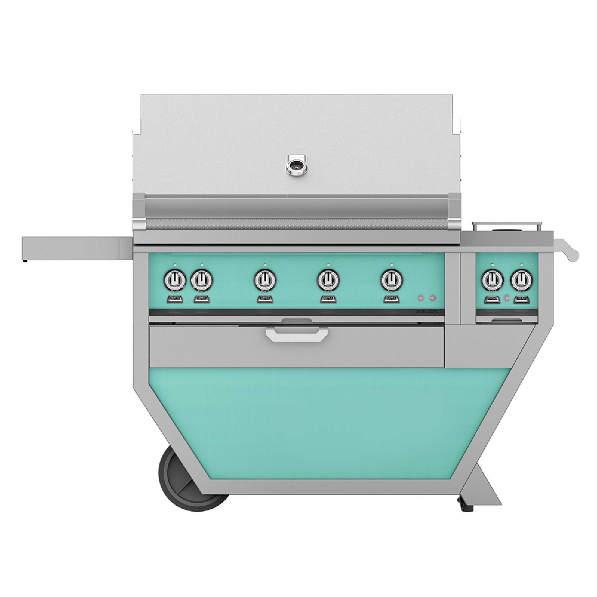 Hestan 42 Deluxe Grill With Double Side Burners