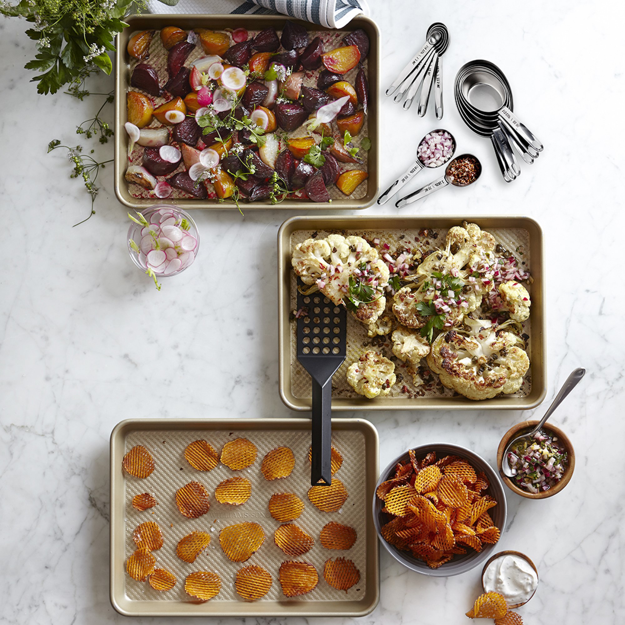 Williams Sonoma Goldtouch® Pro Nonstick Countertop Ovenware, Set of 4